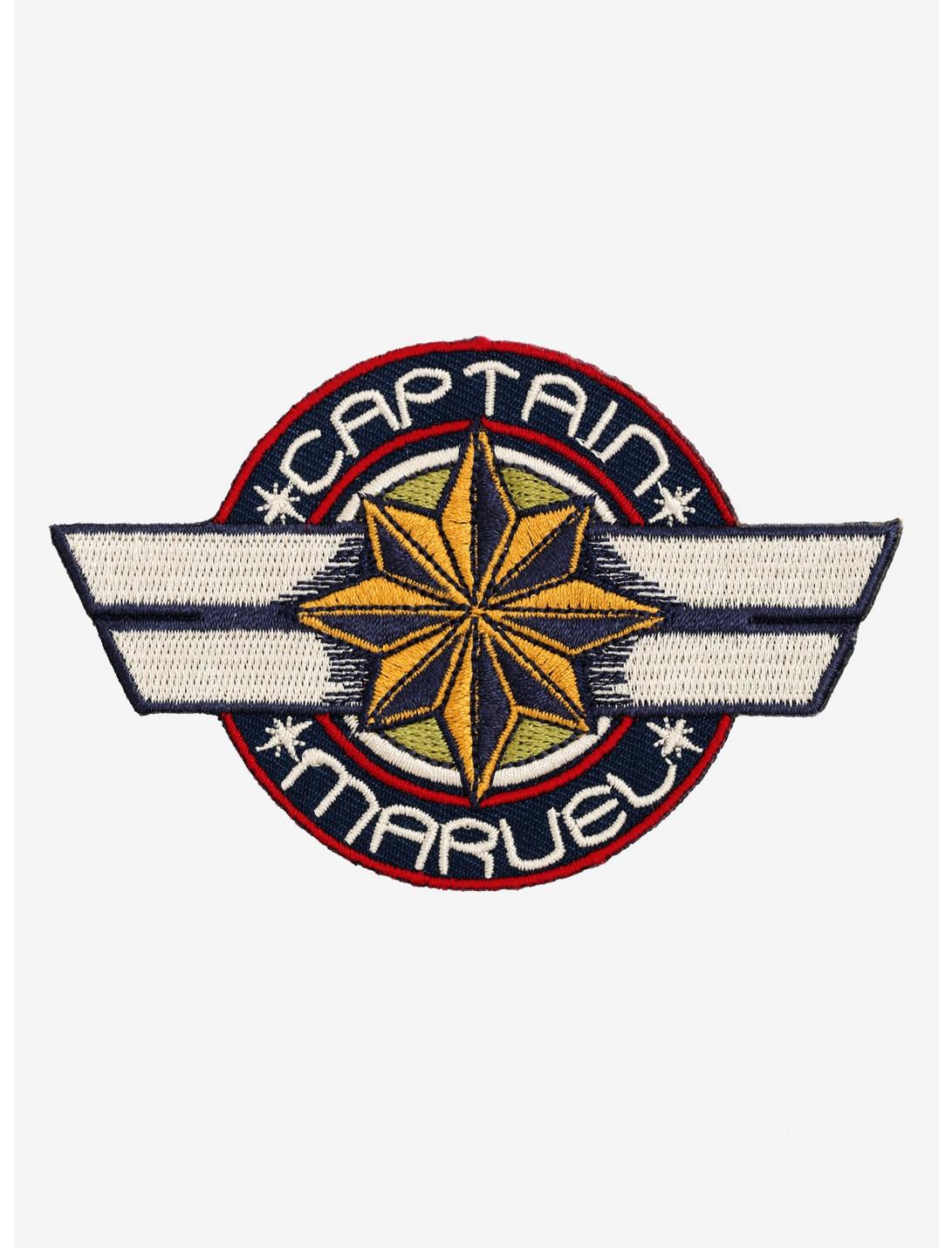Loungefly Marvel Captain Marvel Logo Patch, , hi-res