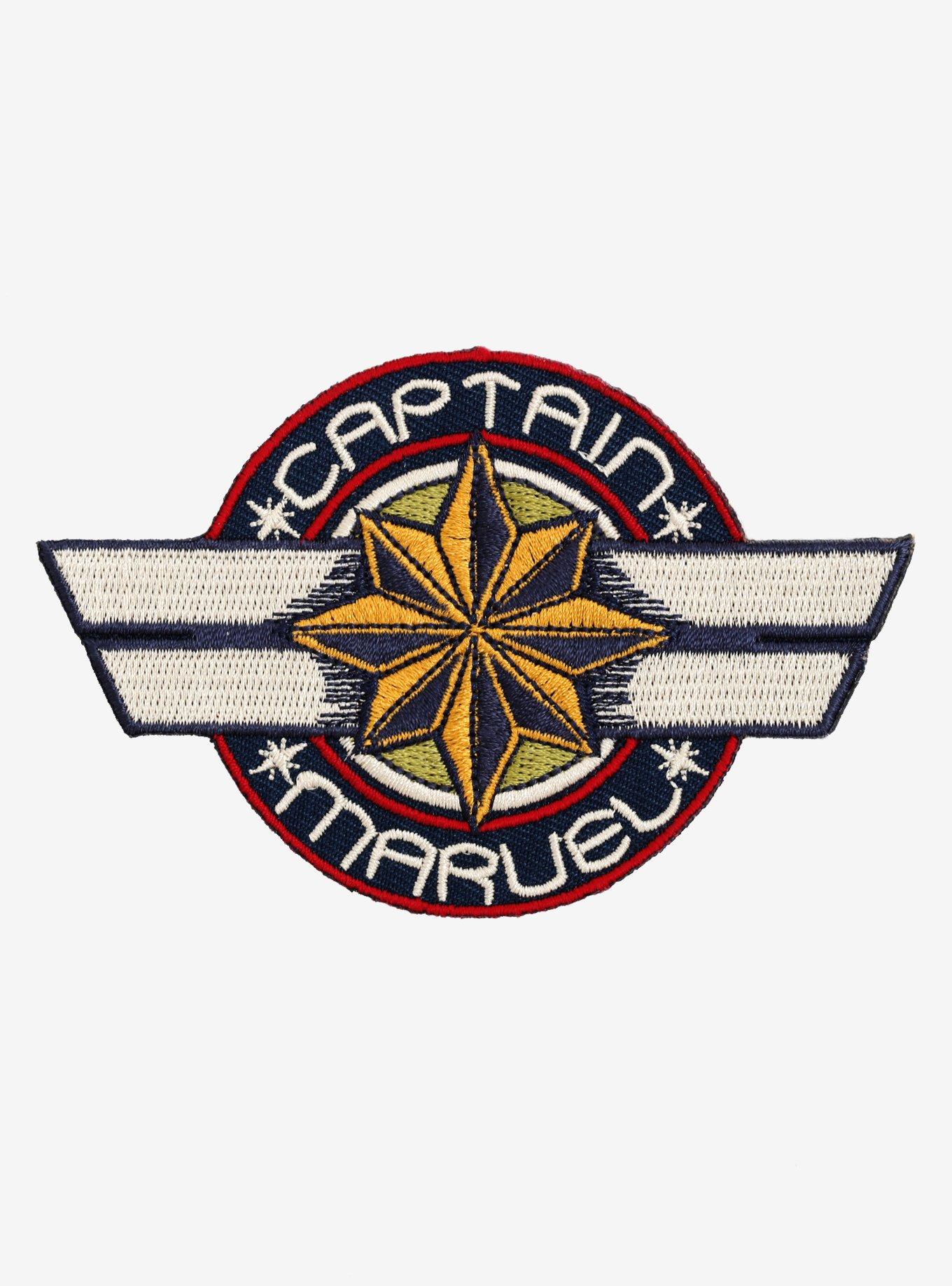 Loungefly Marvel Captain Marvel Logo Patch, , hi-res