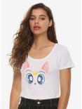 Sailor Moon Artemis Girls Crop T-Shirt, MULTI, hi-res