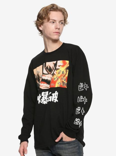 My Hero Academia Bakugo Long Sleeve T Shirt Hot Topic