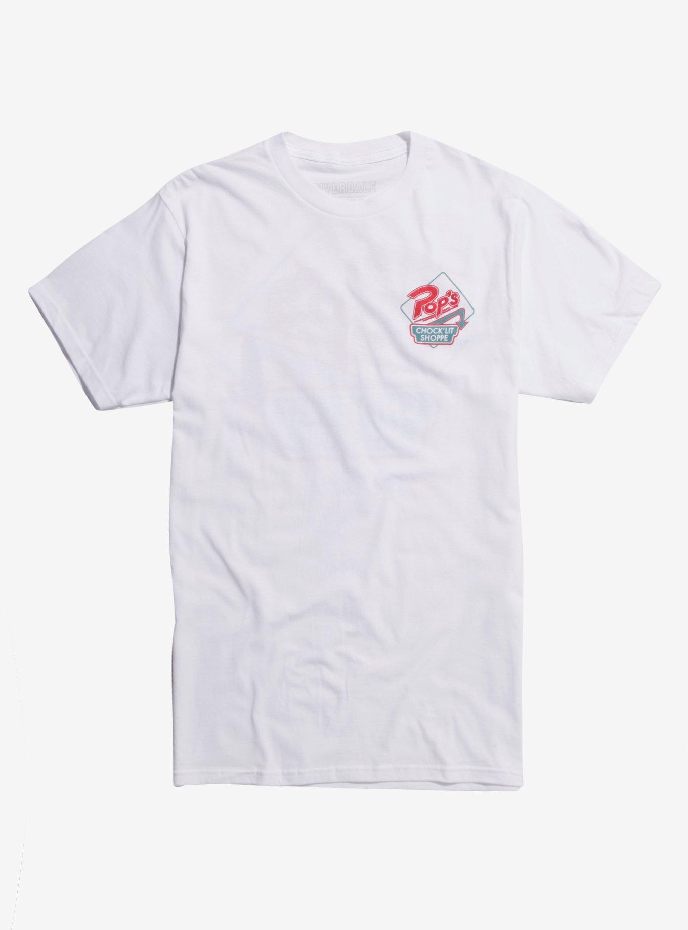 Riverdale Pop's Chock'Lit Shoppe T-Shirt, RED, hi-res