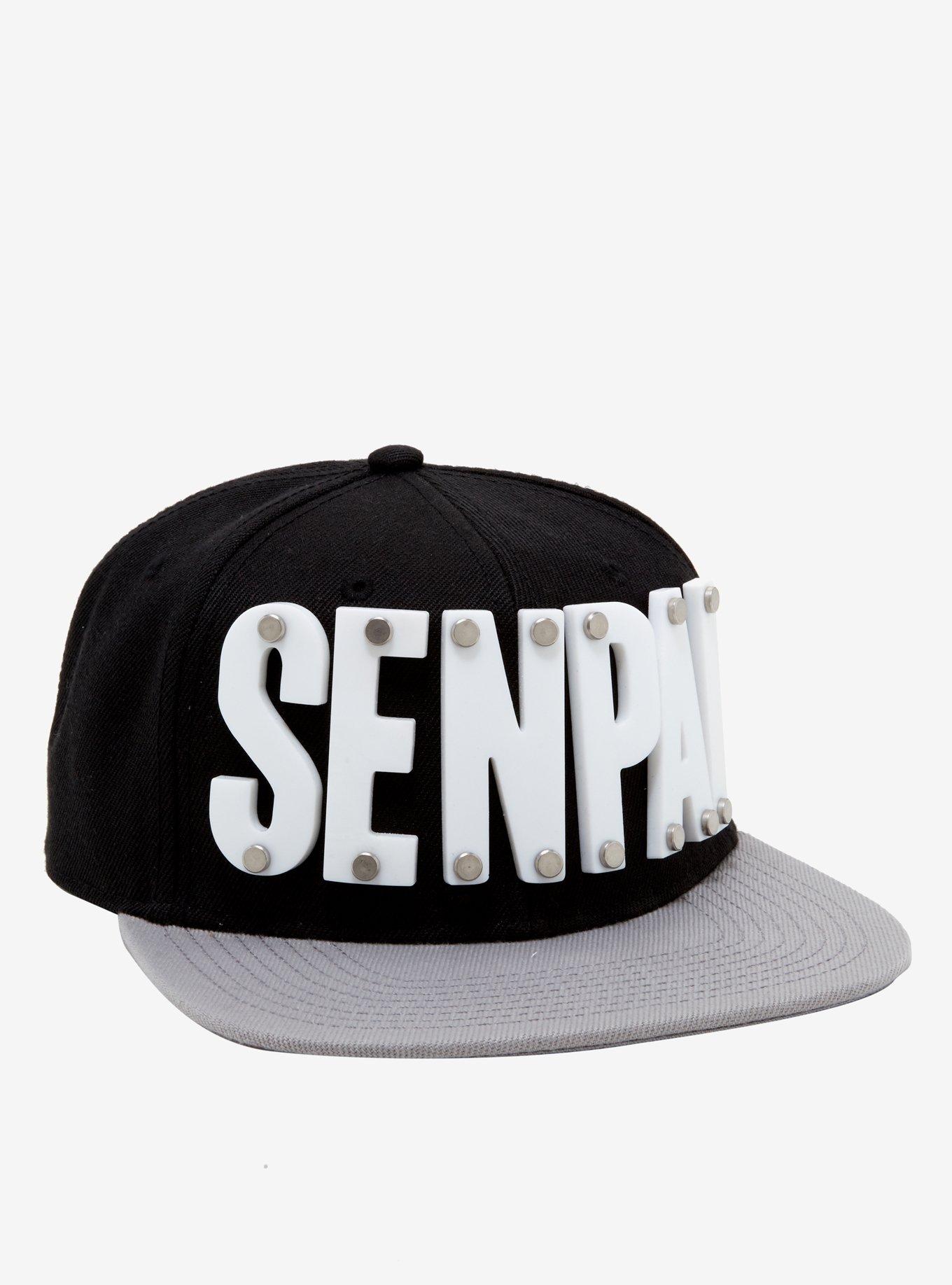 Senpai 3D Acrylic Snapback Hat, , hi-res