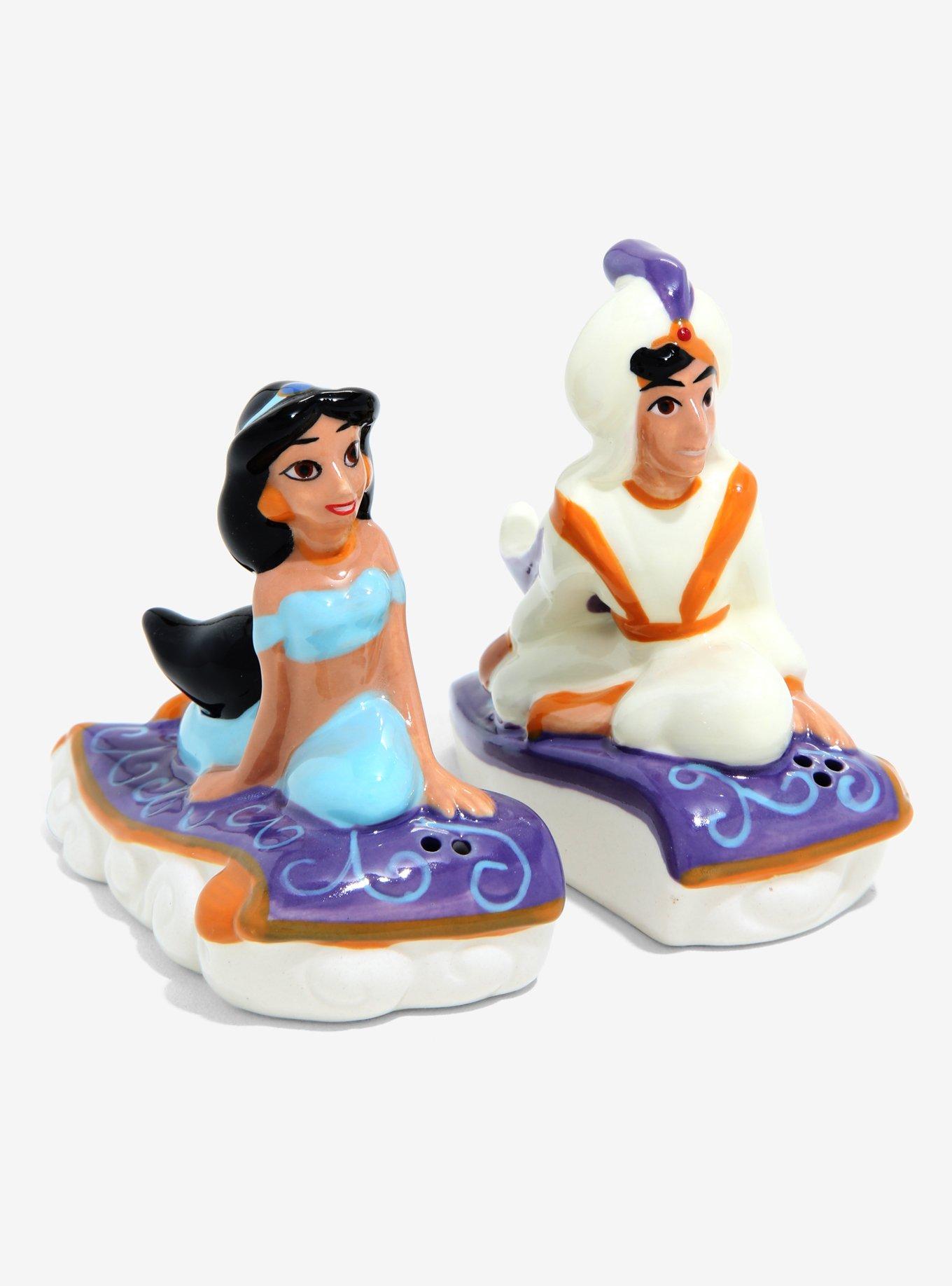 Disney Aladdin Genie & Magic Lamp Ceramic Salt & Pepper Shaker Set, , hi-res