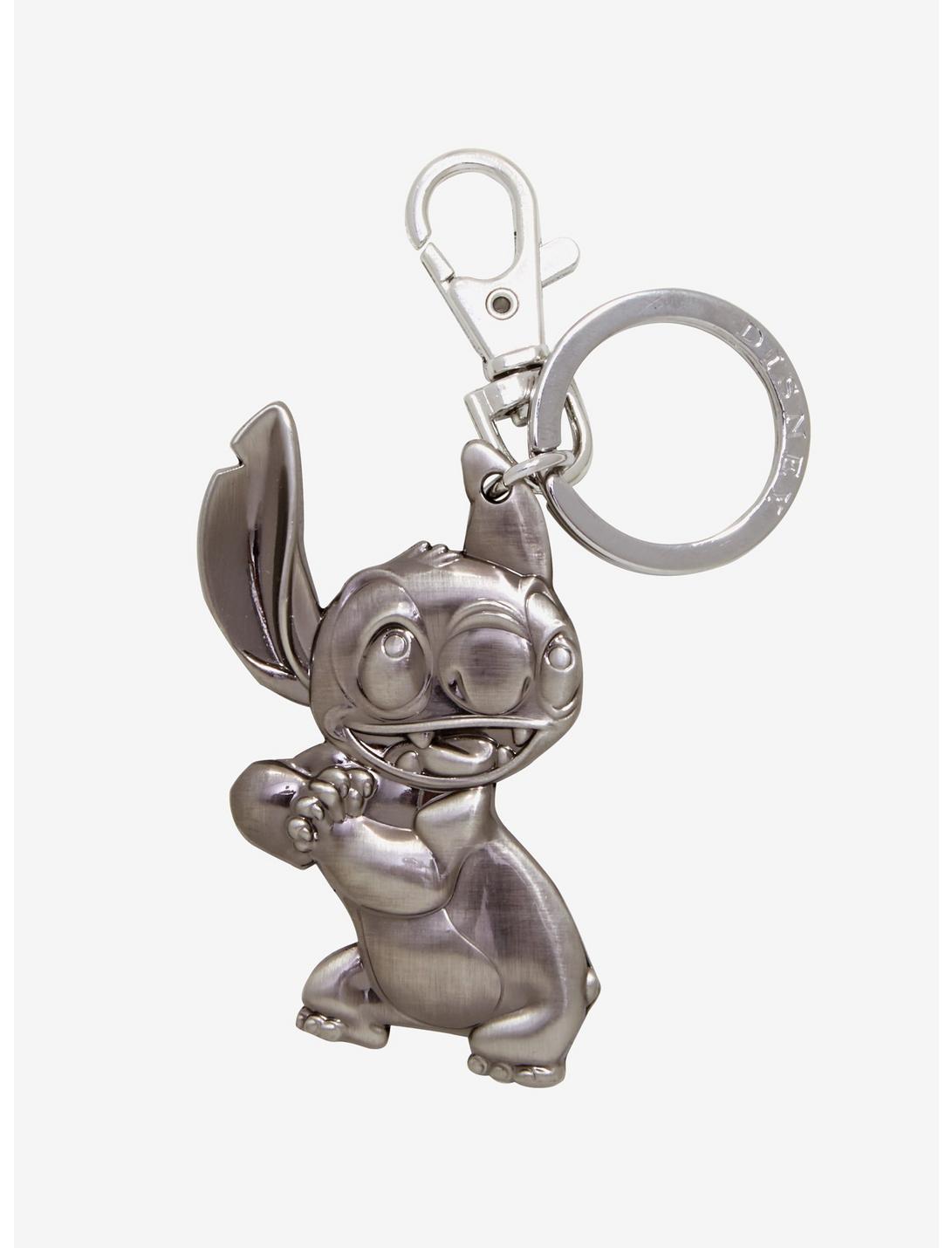 Disney Lilo & Stitch Pewter Stitch Key Chain, , hi-res