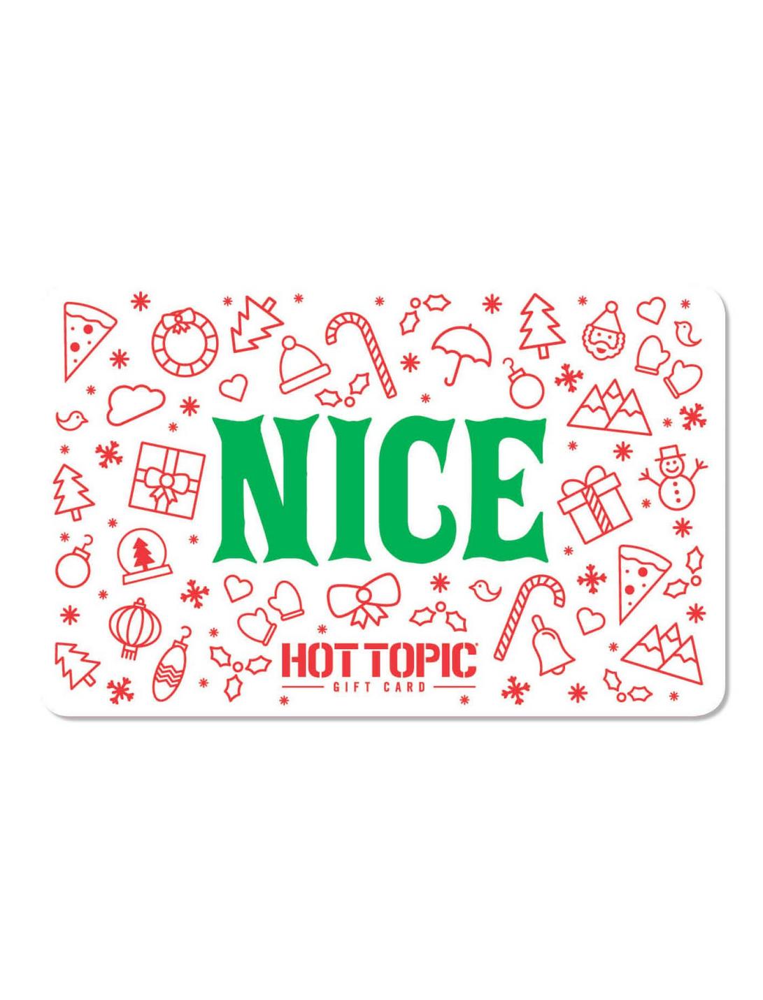 GC NICE $10 Gift Card, BLACK, hi-res