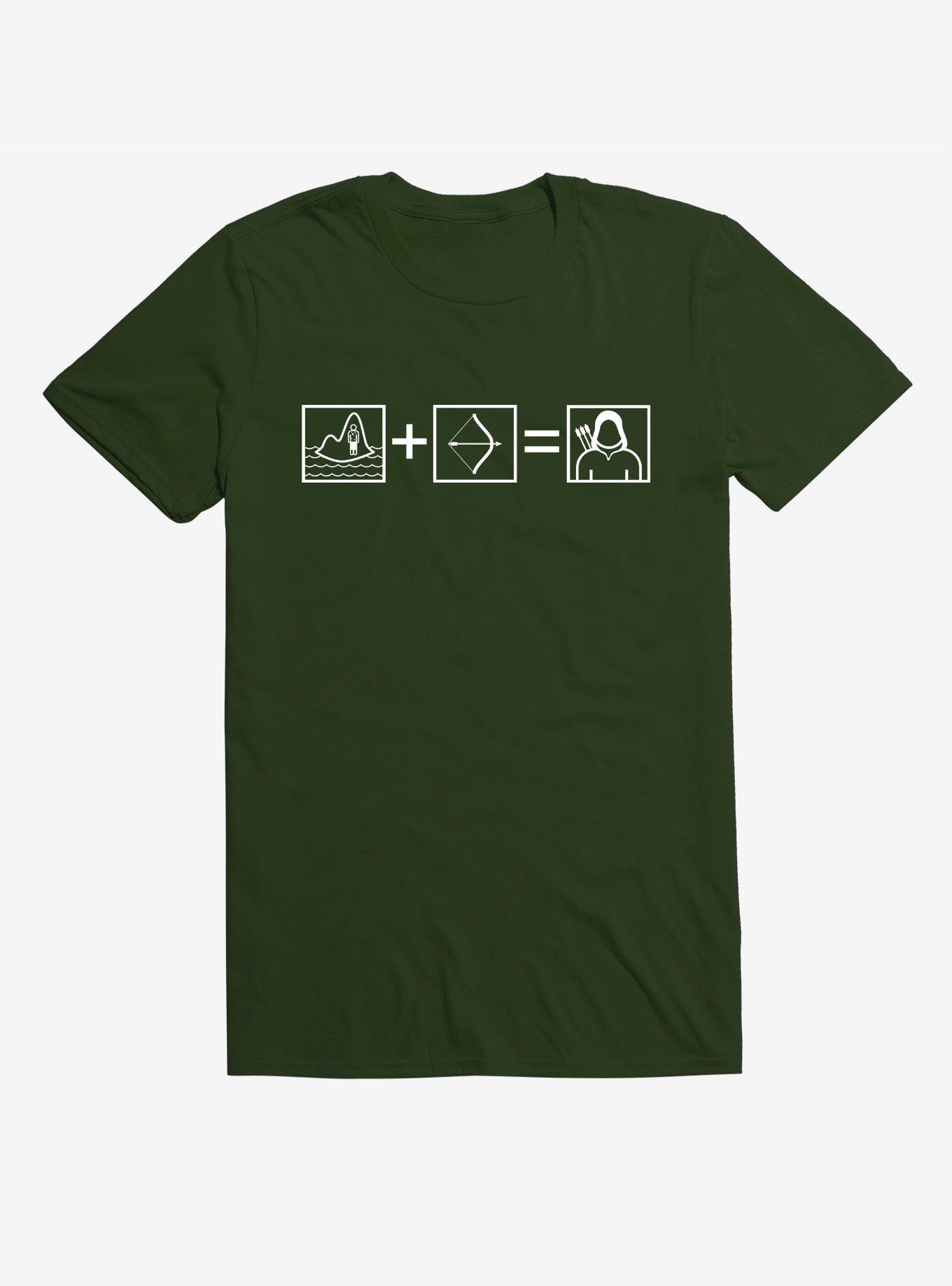 DC Comics Arrow Equation T-Shirt, CITY GREEN, hi-res
