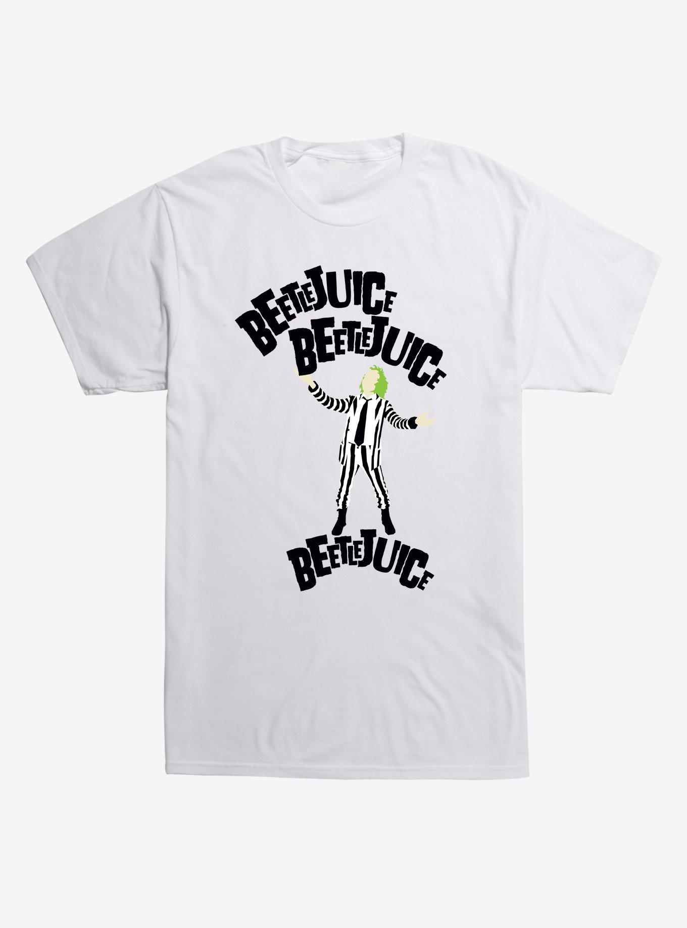 Beetlejuice Beetlejuice T-Shirt, WHITE, hi-res