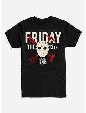 Friday the 13th Jason Mask T-Shirt, , hi-res