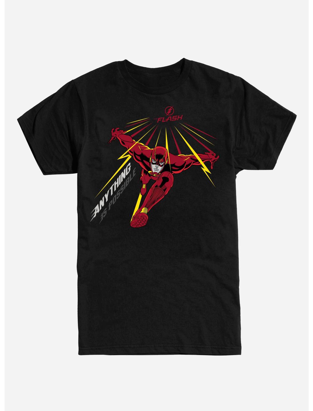 DC Comics The Flash Anything Is Possible T-Shirt, BLACK, hi-res