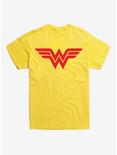 DC Comics Wonder Woman Logo Yellow T-Shirt, SPRING YELLOW, hi-res