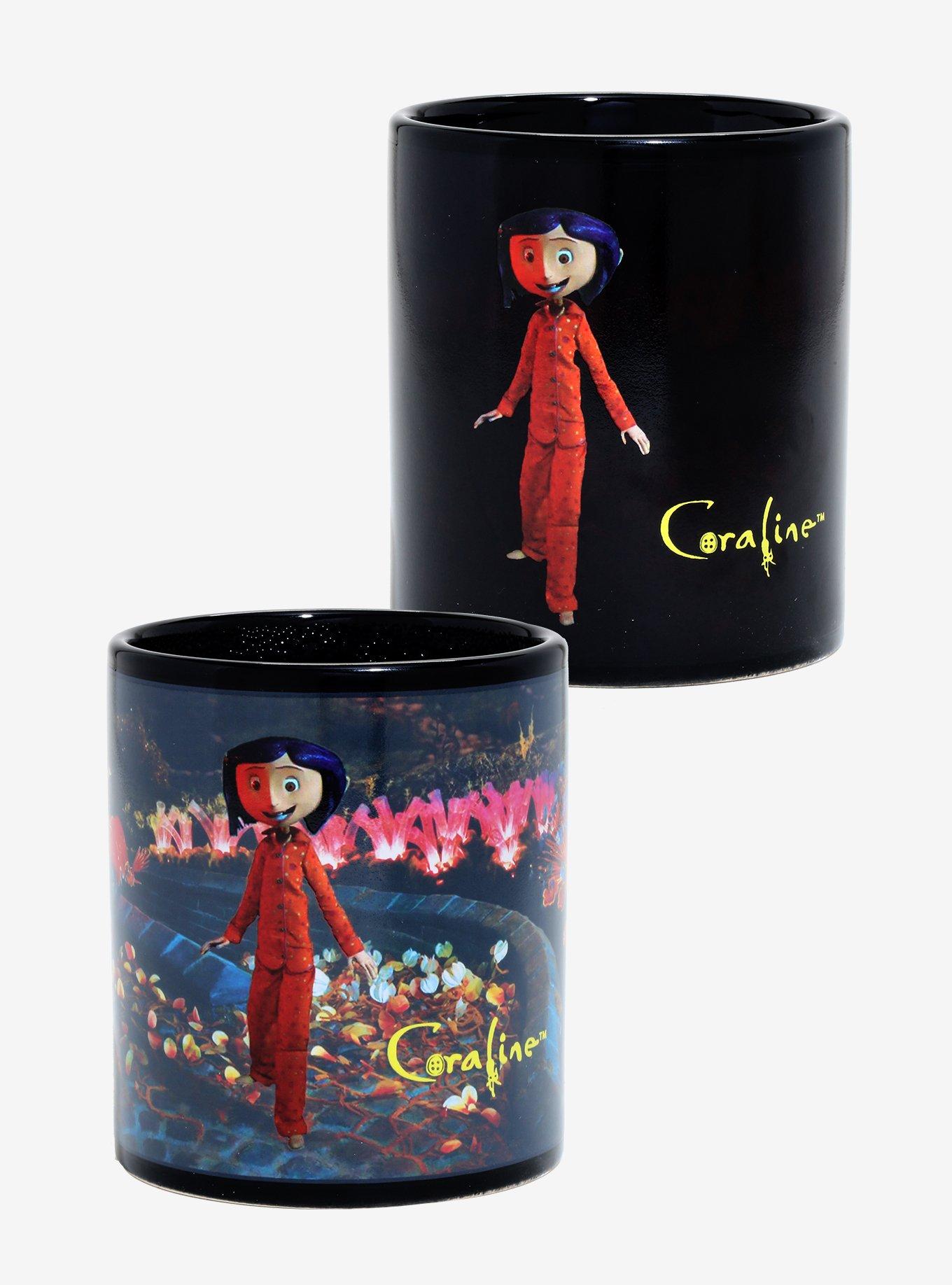 Coraline Heat Changing Mug - BoxLunch Exclusive, , hi-res