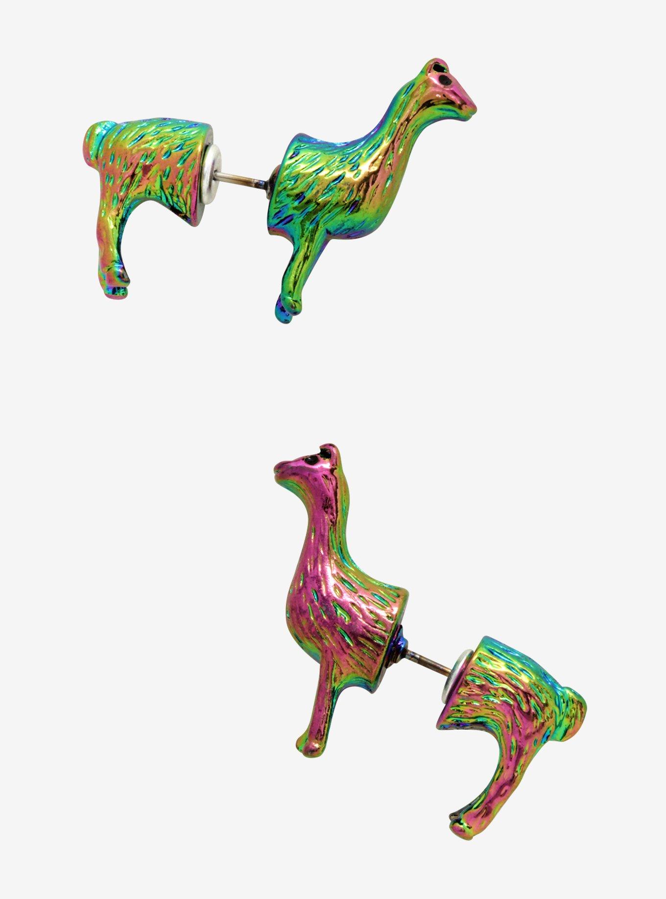 Anodized Llama Faux Plugs, , hi-res