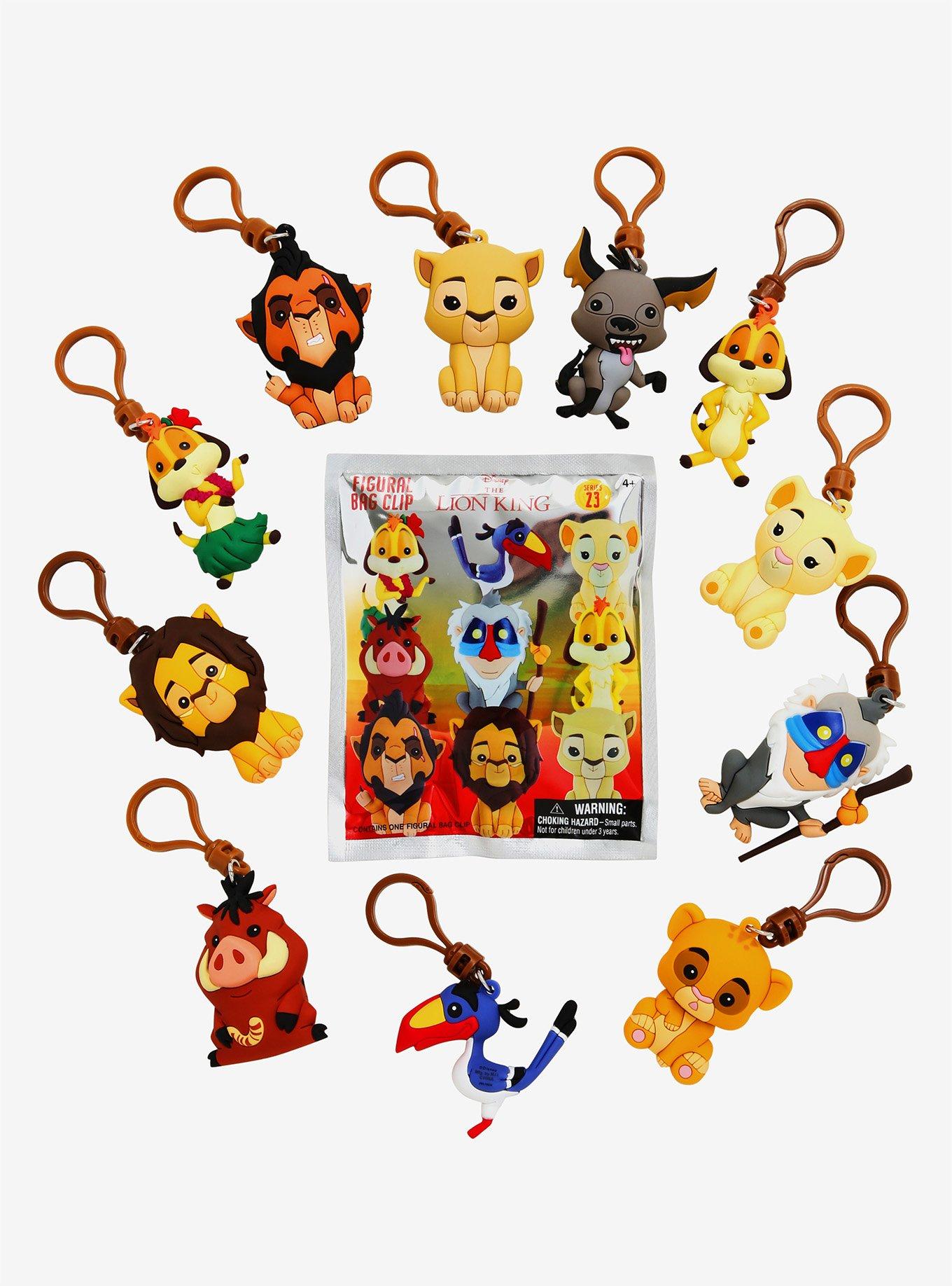 Hula Timon Clip Blind Bag Keychain Official Licensed Disney Lion King NEW 