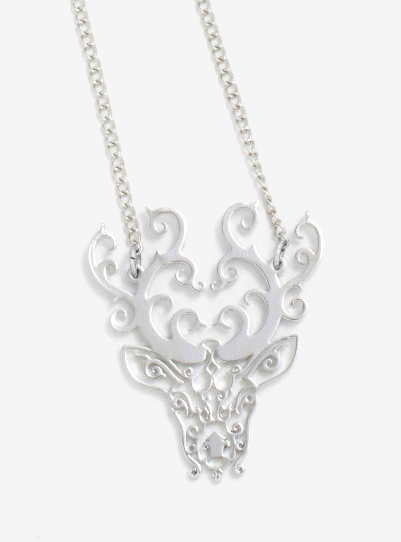 Harry Potter Stag Patronus Necklace - BoxLunch Exclusive