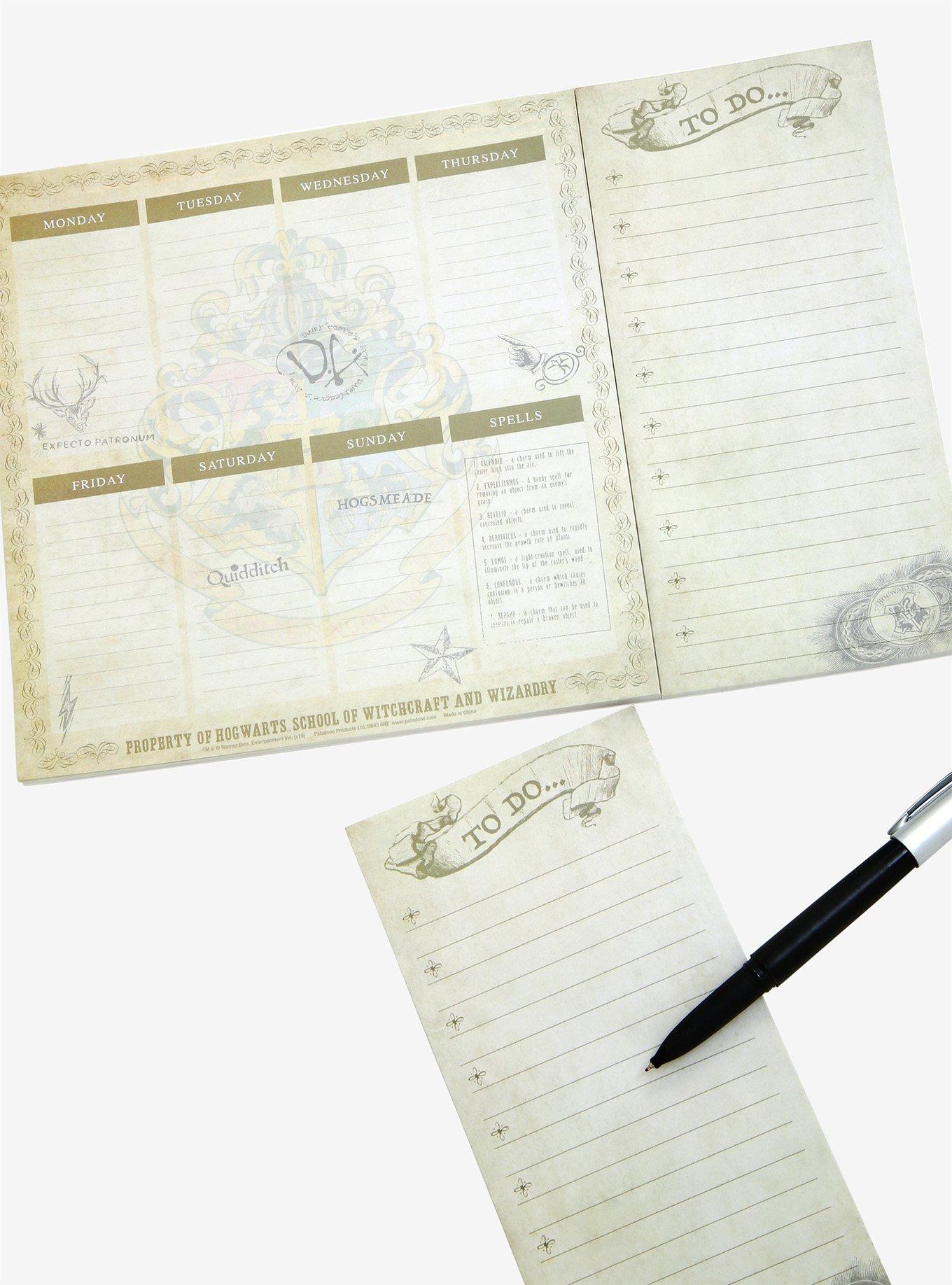 Harry Potter Property of Hogwarts Desk Planner, , hi-res