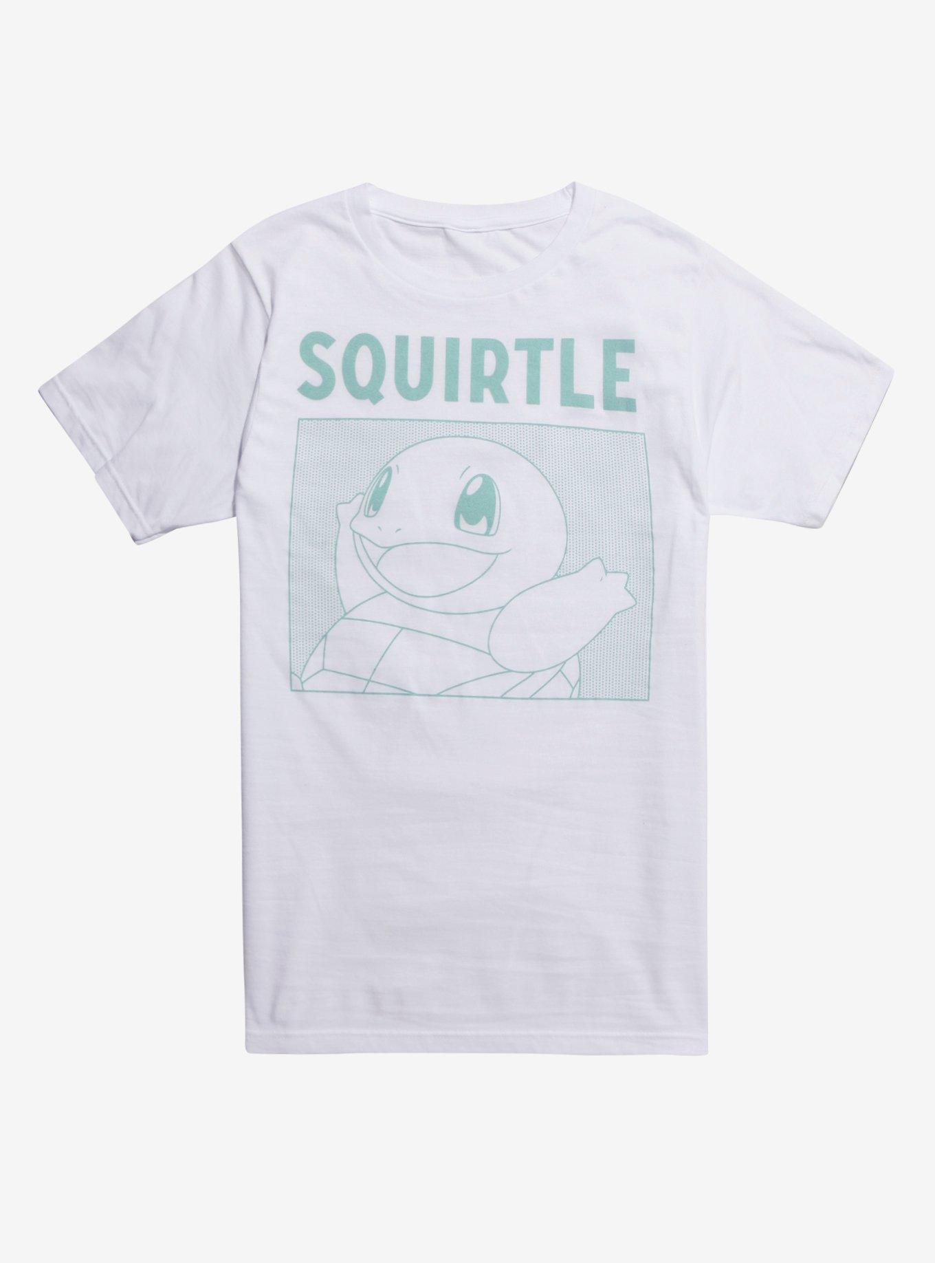 Pokemon Squirtle Pop Art Print T-Shirt | Hot Topic