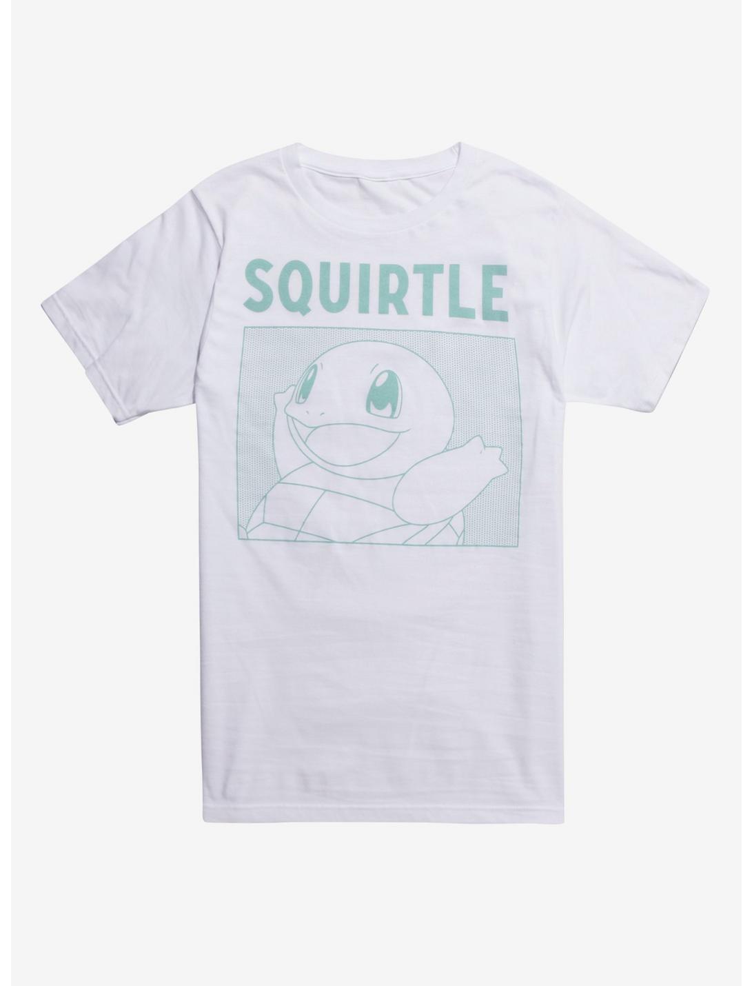 Pokemon Squirtle Pop Art Print T-Shirt, BLUE, hi-res