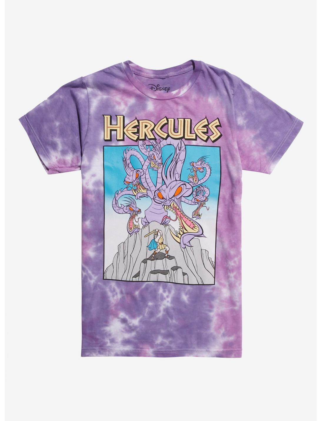 Disney Hercules Poster Tie-Dye Wash T-Shirt, MULTI, hi-res