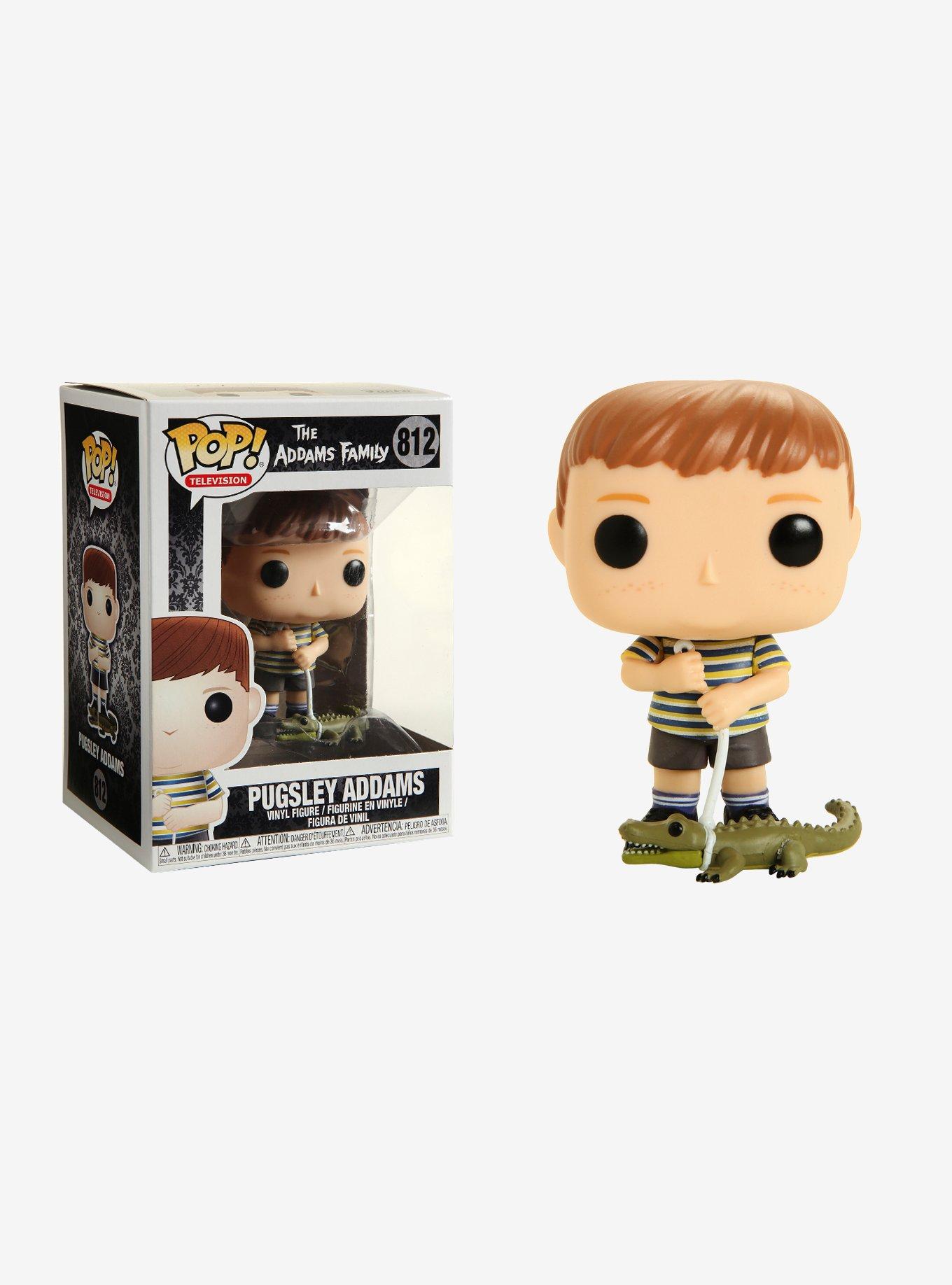 Funko Pop! The Addams Family Pugsley Addams with Alligator Vinyl Figure, , hi-res