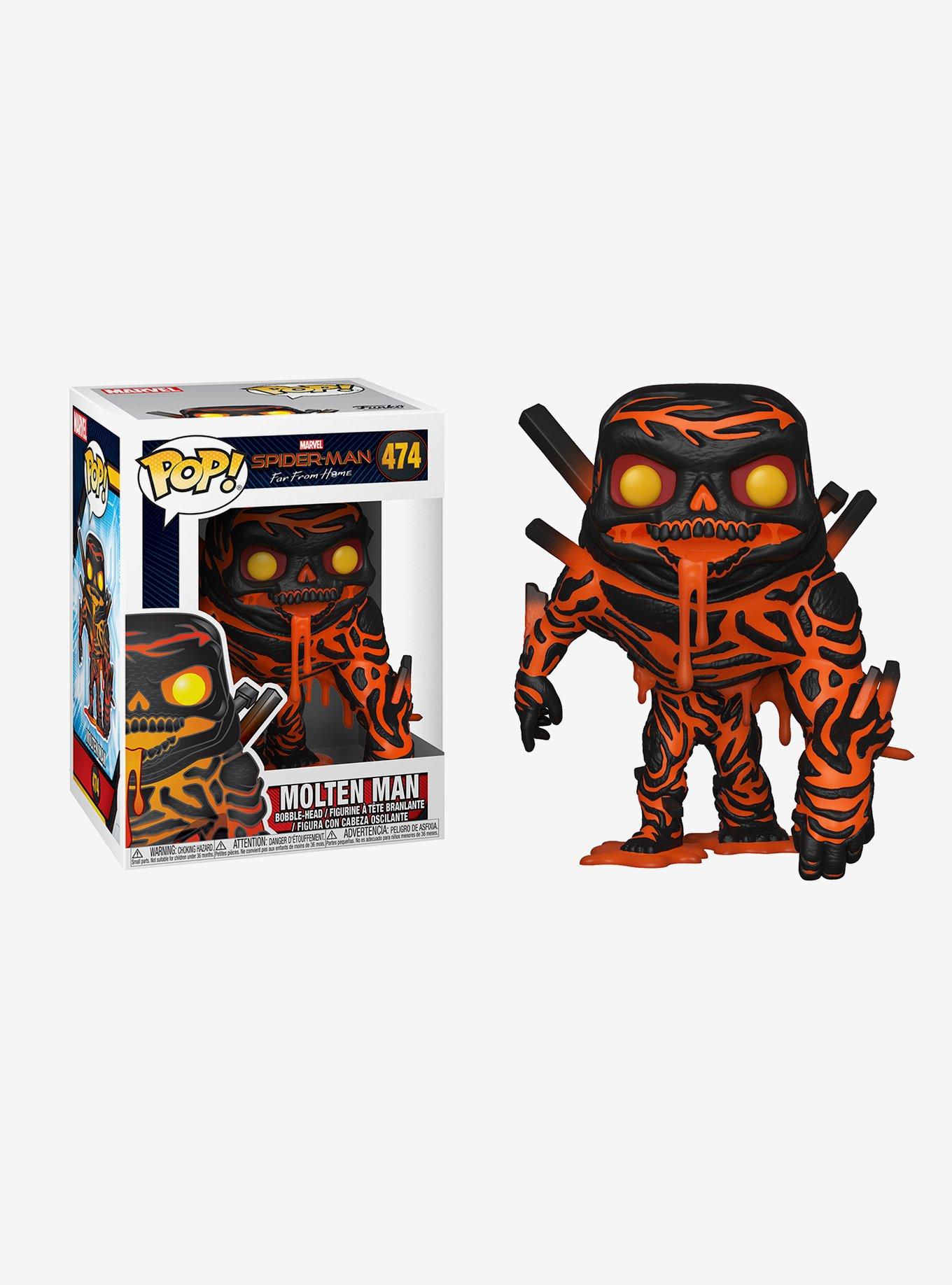 Funko Pop! Marvel Spider-Man: Far From Home Molten Man Vinyl Bobble-Head, , hi-res