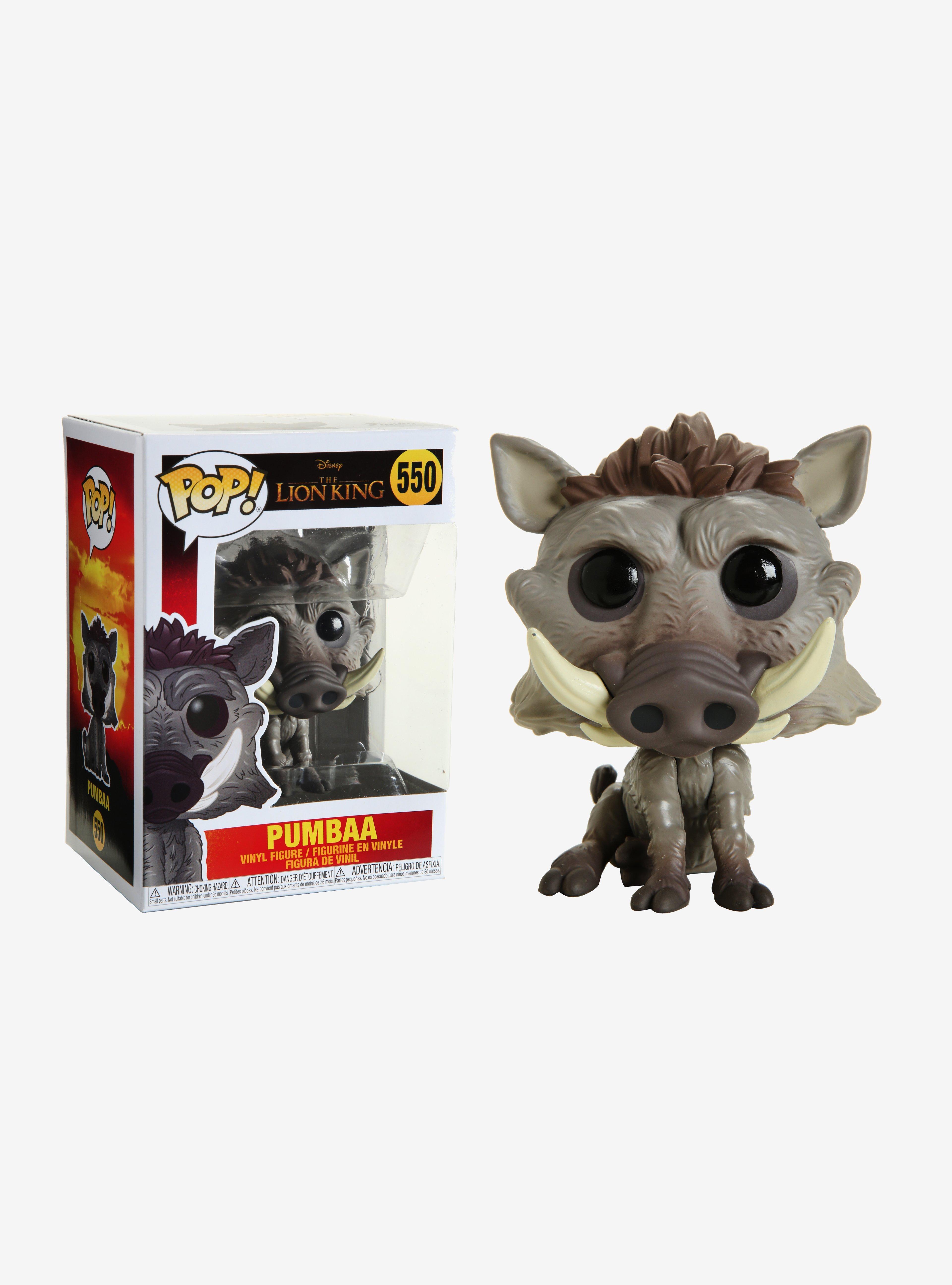 Funko Pop Disney The Lion King Pumbaa Vinyl Figure BoxLunch