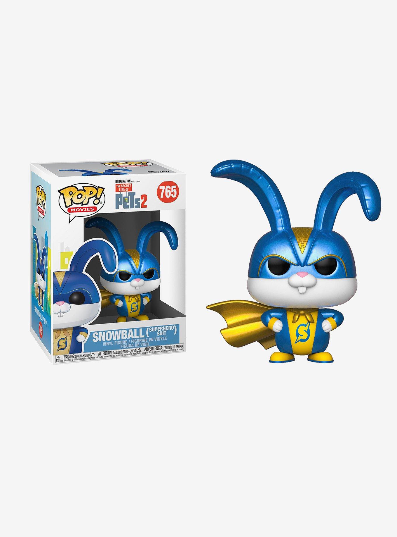 Funko Pop! The Secret Life of Pets 2 Snowball (Superhero Suit) Vinyl Figure, , hi-res