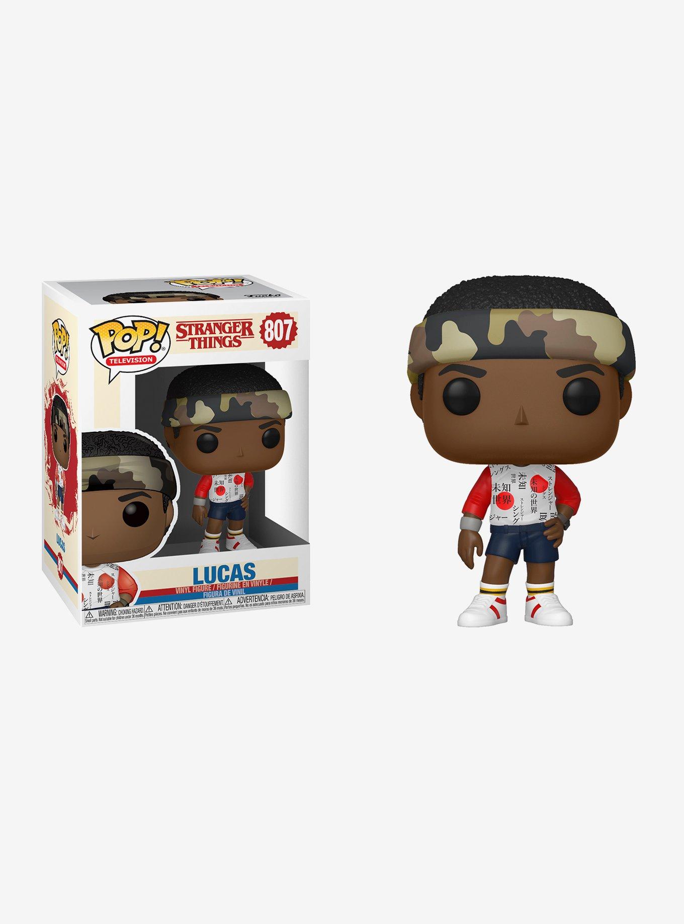 Funko Pop! Stranger Things Lucas Camo Bandana Vinyl Figure, , hi-res