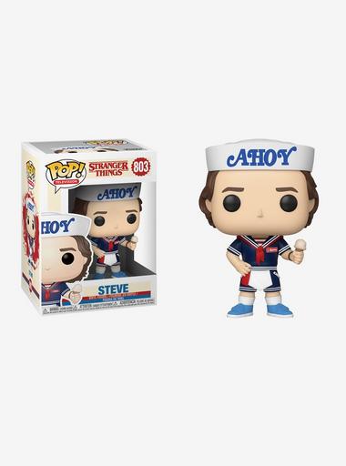 Funko Pop! Stranger Things Steve Scoops Ahoy Vinyl Figure | BoxLunch