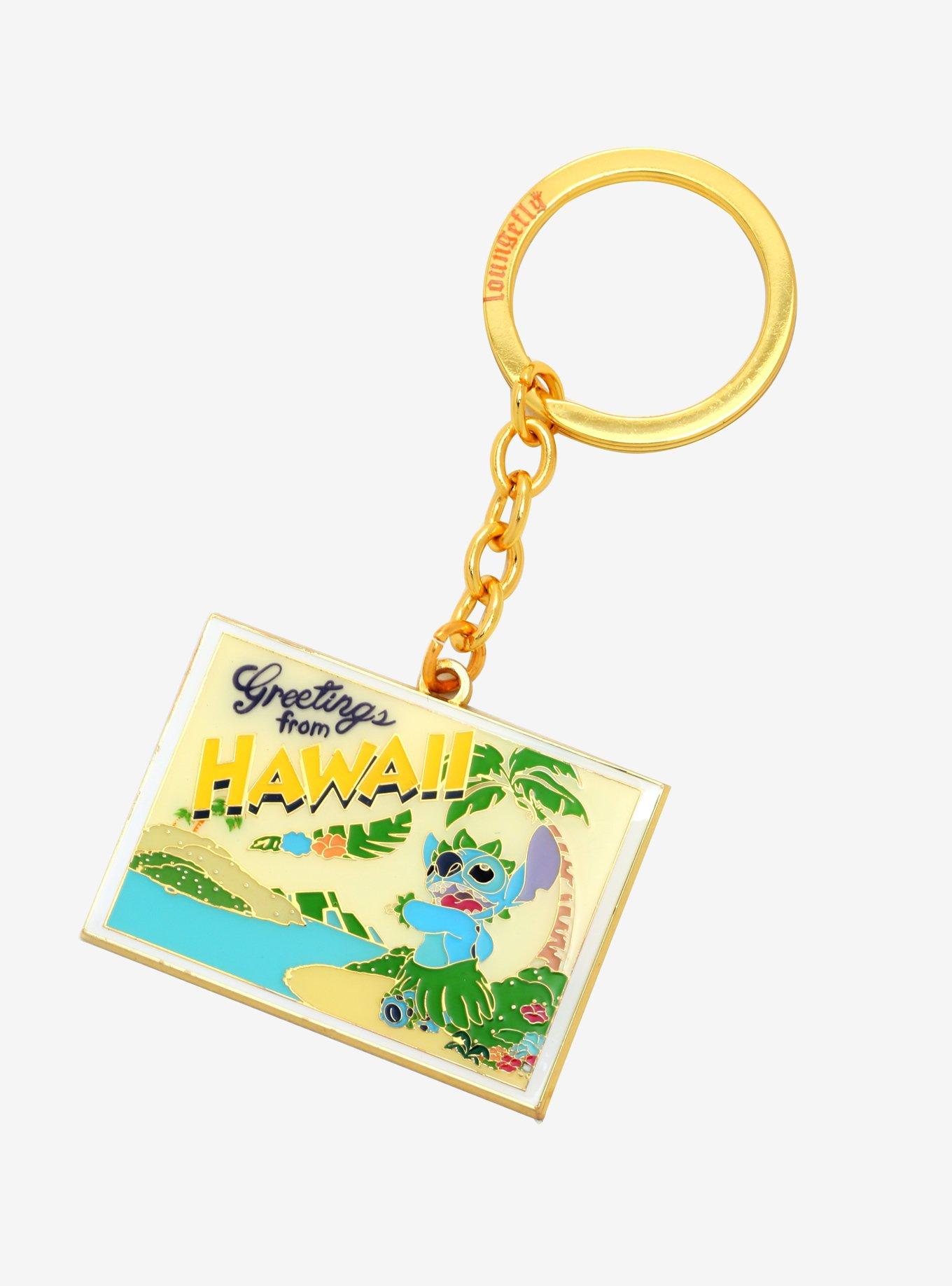 Lilo & Stitch Hula Stitch Enamel Key Chain