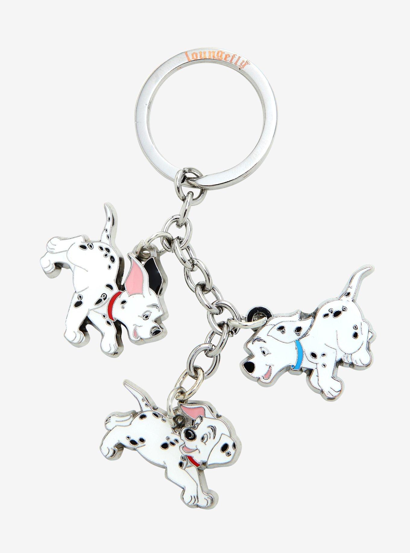 Disney 101 Dalmatians Enamel Key Chain - BoxLunch Exclusive, , hi-res