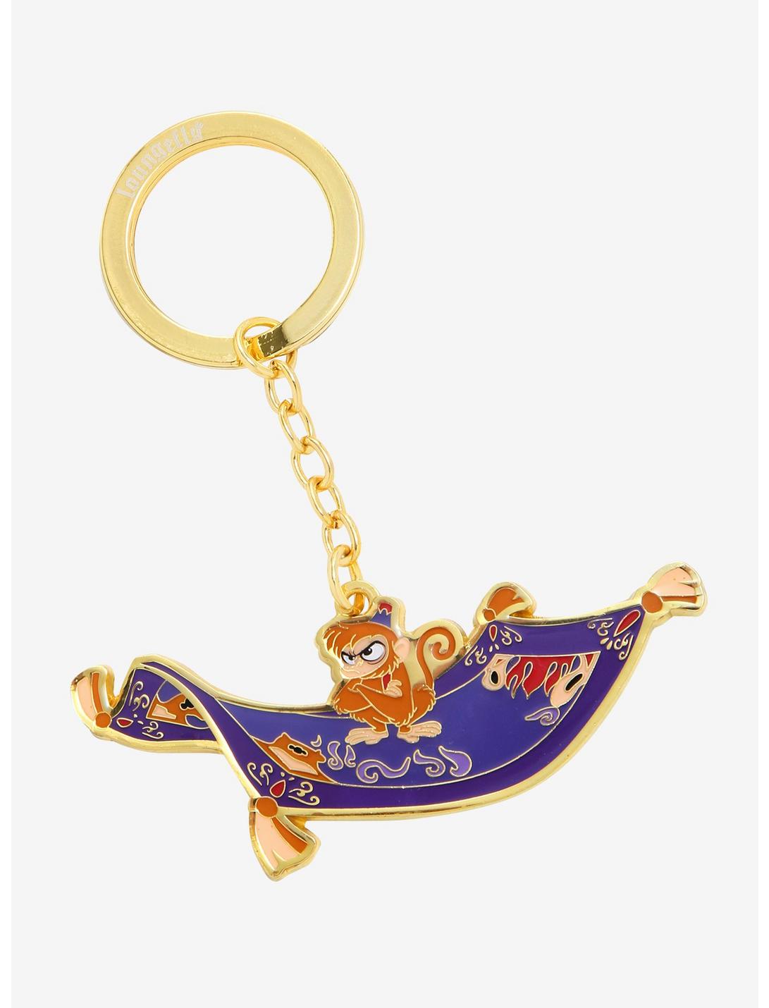 Loungefly Disney Aladdin Abu Magic Carpet Keychain - BoxLunch Exclusive, , hi-res