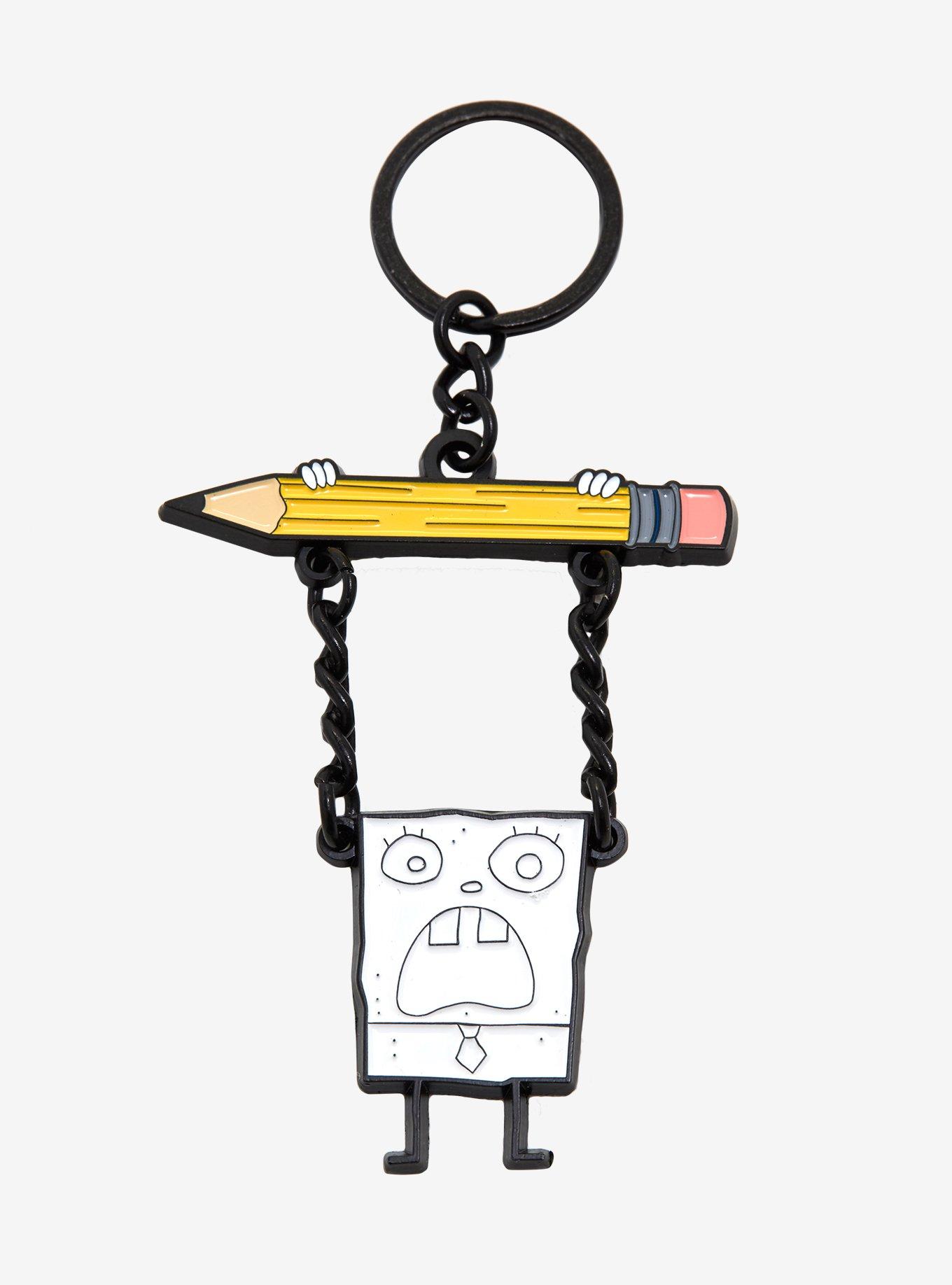 SpongeBob SquarePants DoodleBob Keychain - BoxLunch Exclusive, , hi-res