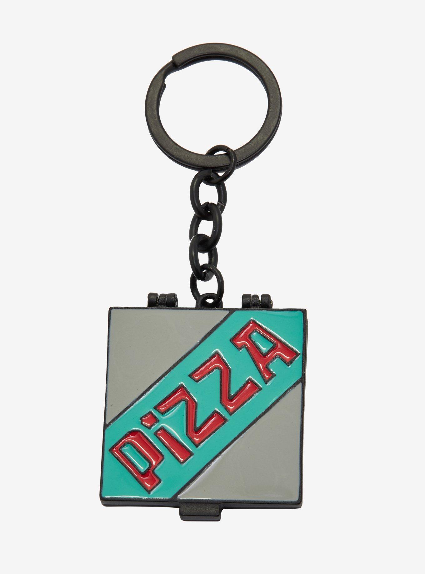 SpongeBob SquarePants Krusty Krab Pizza Keychain - BoxLunch Exclusive, , hi-res