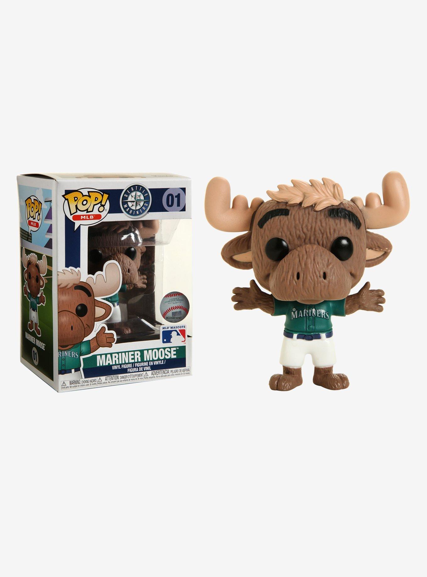 Funko Seattle Mariners Pop! MLB Mariner Moose Vinyl Figure, , hi-res