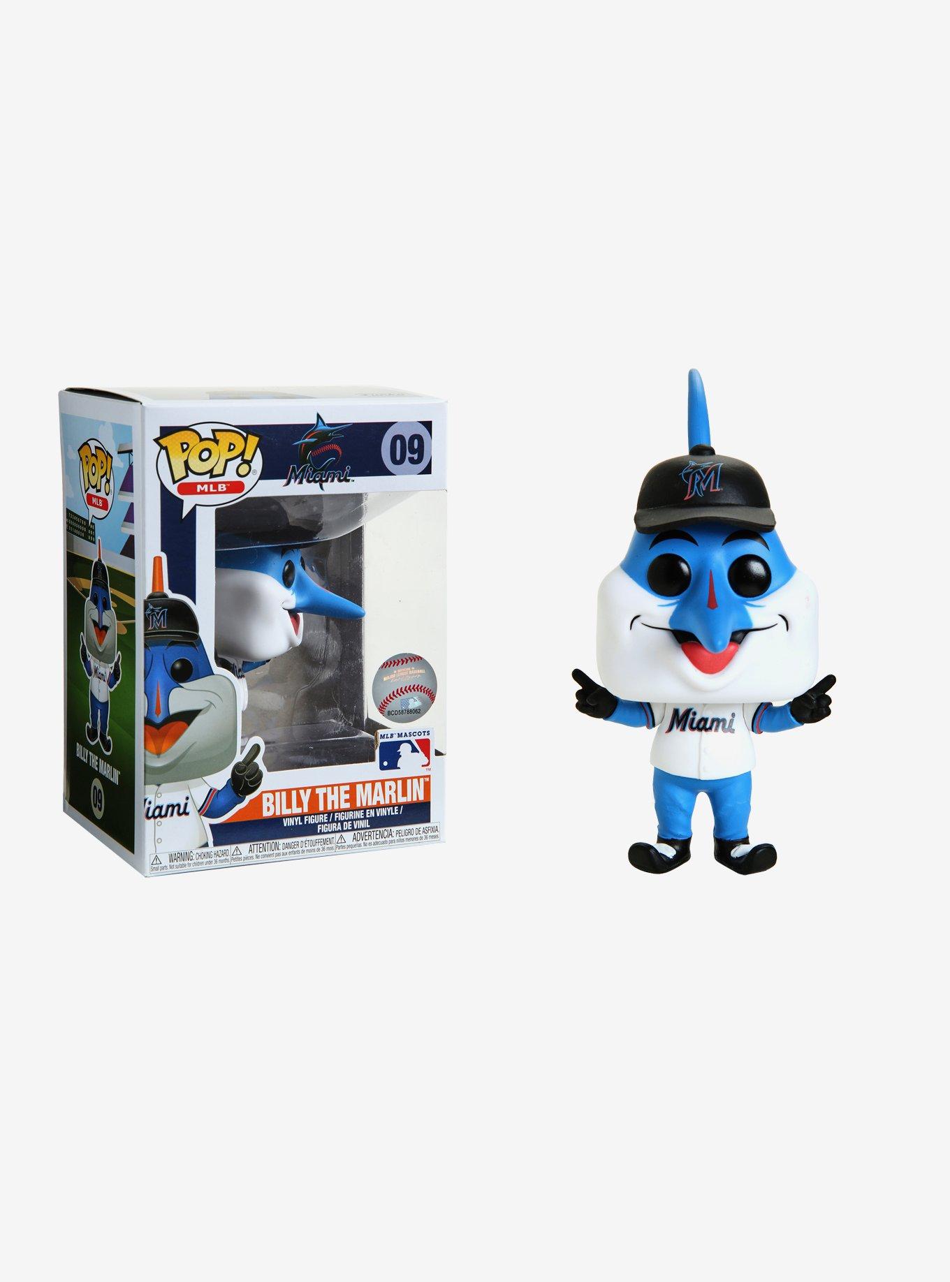 Funko Miami Marlins Pop! MLB Billy The Marlin Vinyl Figure, , hi-res