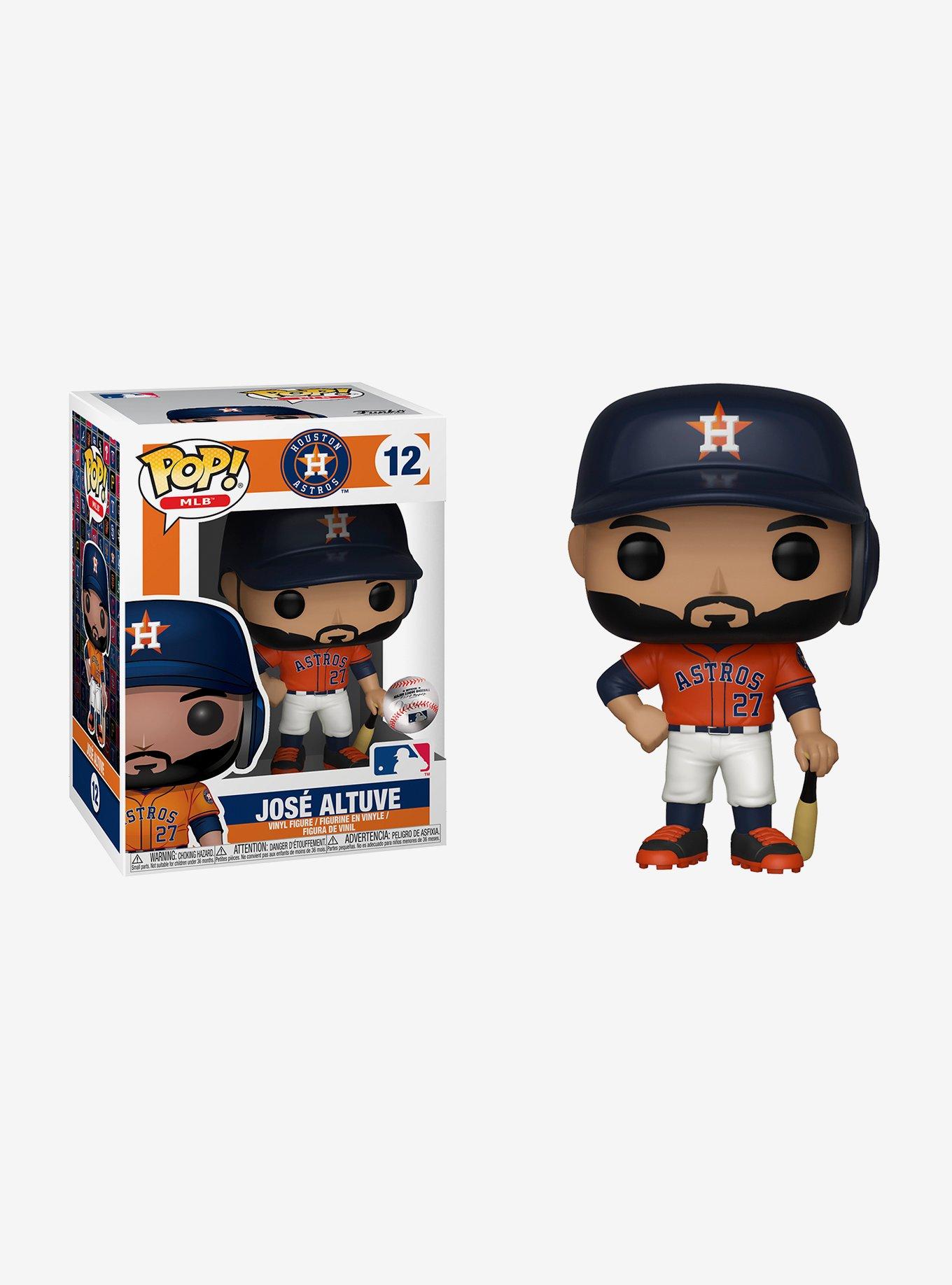  POP! Sports MLB Houston Astros, Jose Altuve Away Jersey Action  Figure (Bundled with Pop Box Protector to Protect Display Box) : Sports &  Outdoors