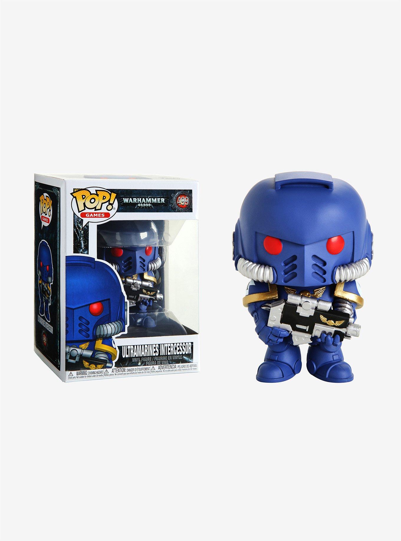 Funko Warhammer 40,000 Pop! Games Ultramarines Intercessor Vinyl Figure, , hi-res