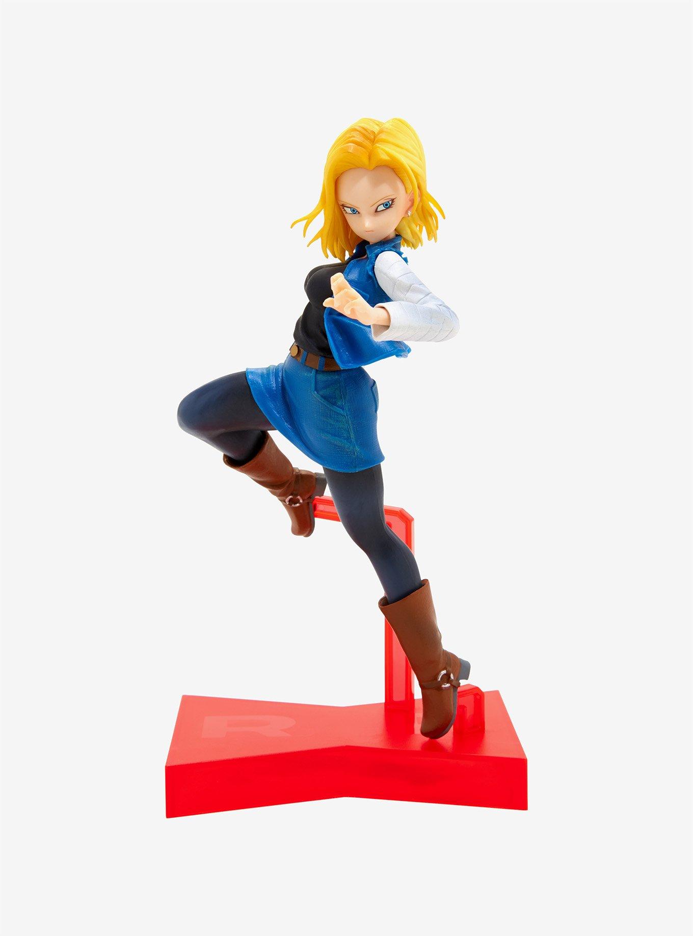 Banpresto Dragon Ball FighterZ Android 18 Prize Collectible Figure, , hi-res