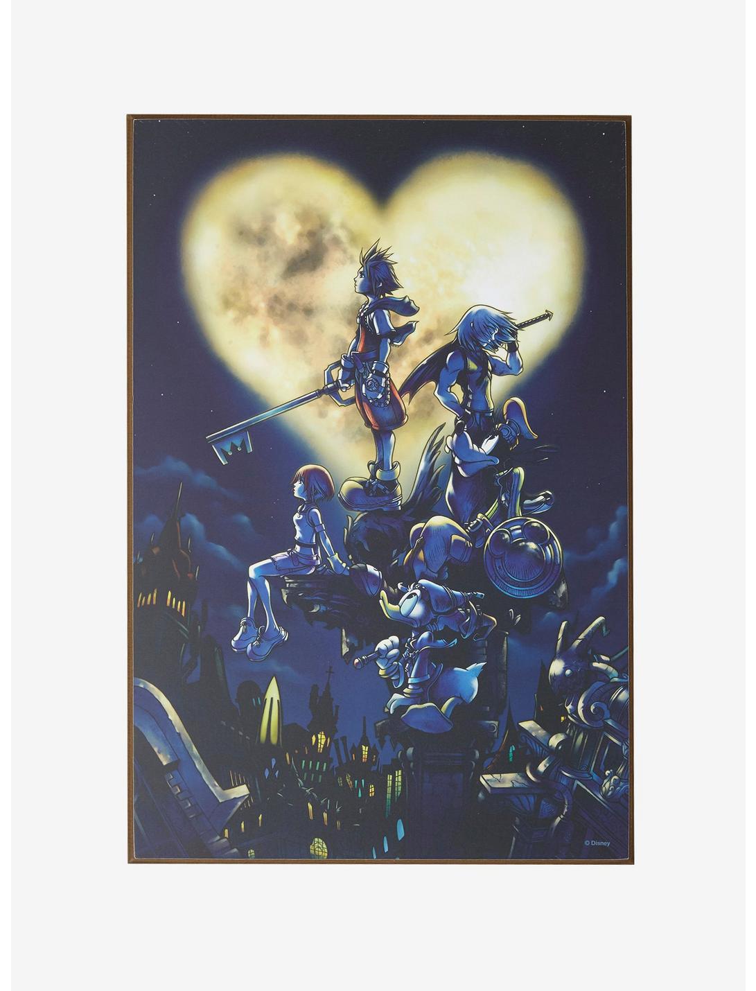 Kingdom Hearts Moon Pose Print Poster Wood Wall Art, , hi-res