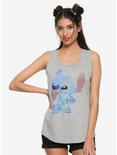 Disney Lilo & Stitch Watercolor Reversible Girls Tank Top, BLUE, hi-res