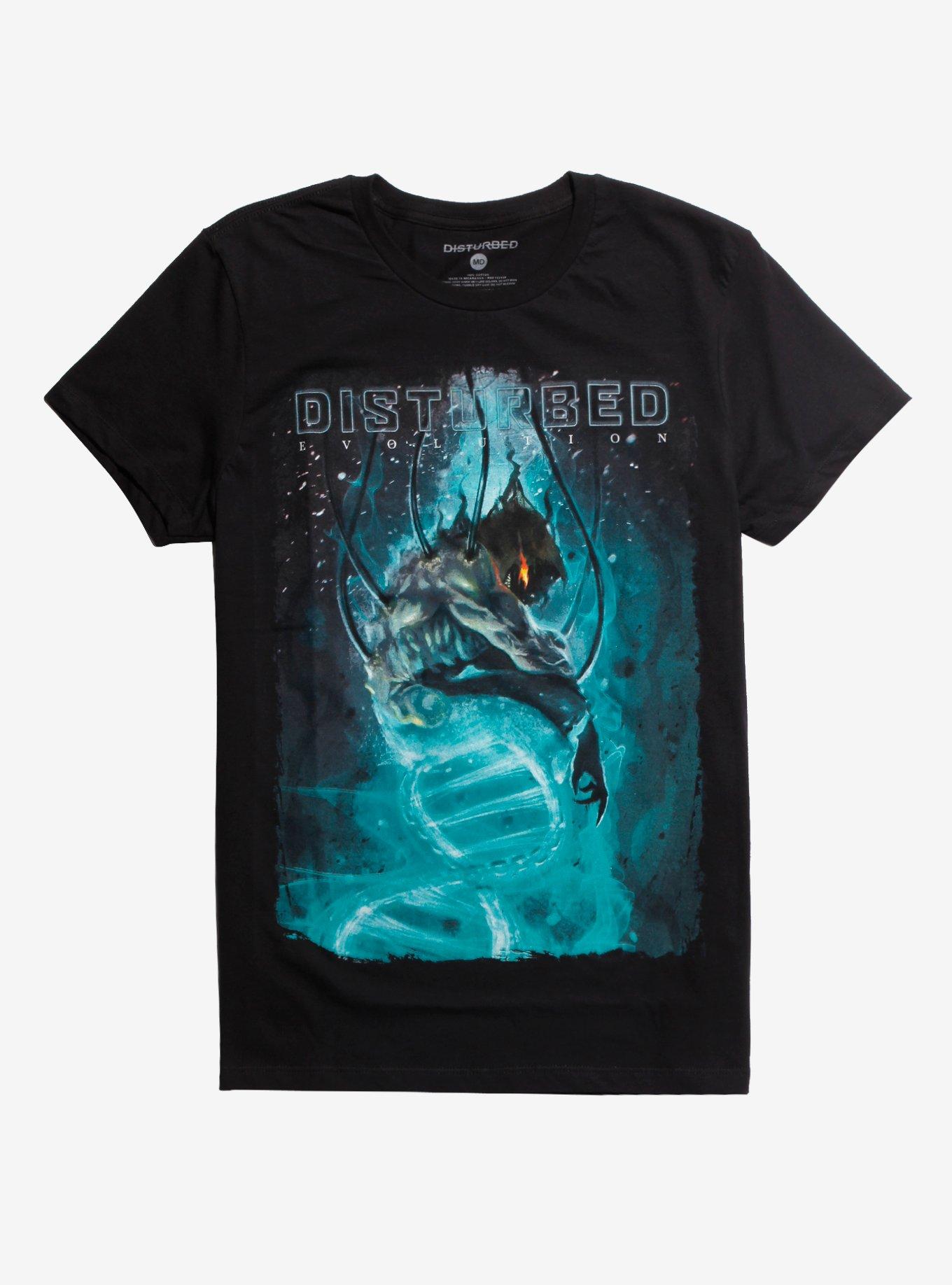 Disturbed Evolution T-Shirt, BLACK, hi-res