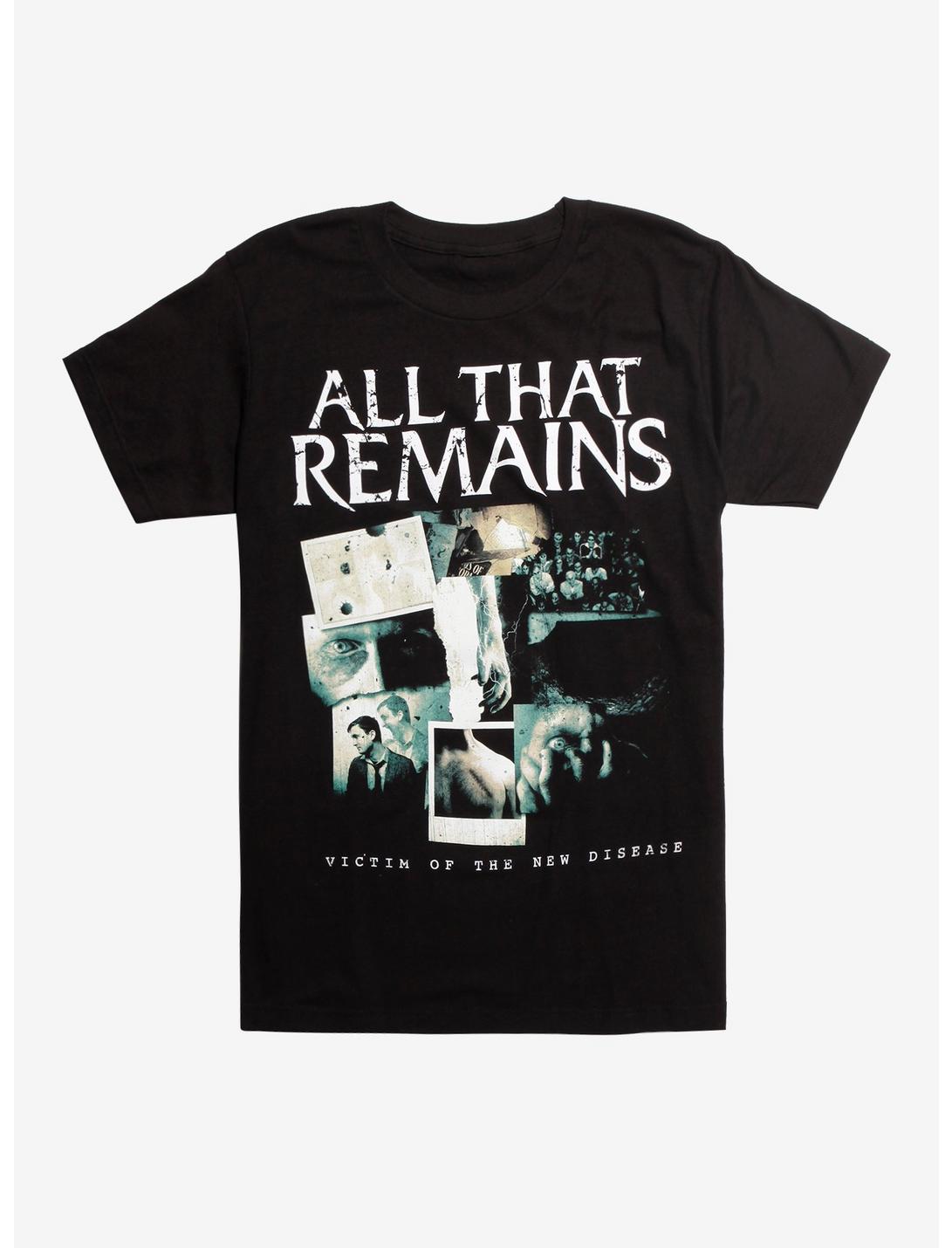 All That Remains Victim Of The New Disease T-Shirt, BLACK, hi-res