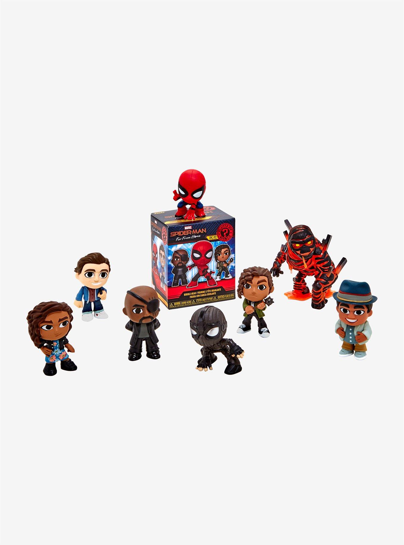 Funko mystery minis spider clearance man far from home