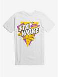 Meek Mill Stay Woke Triangle T-Shirt, WHITE, hi-res