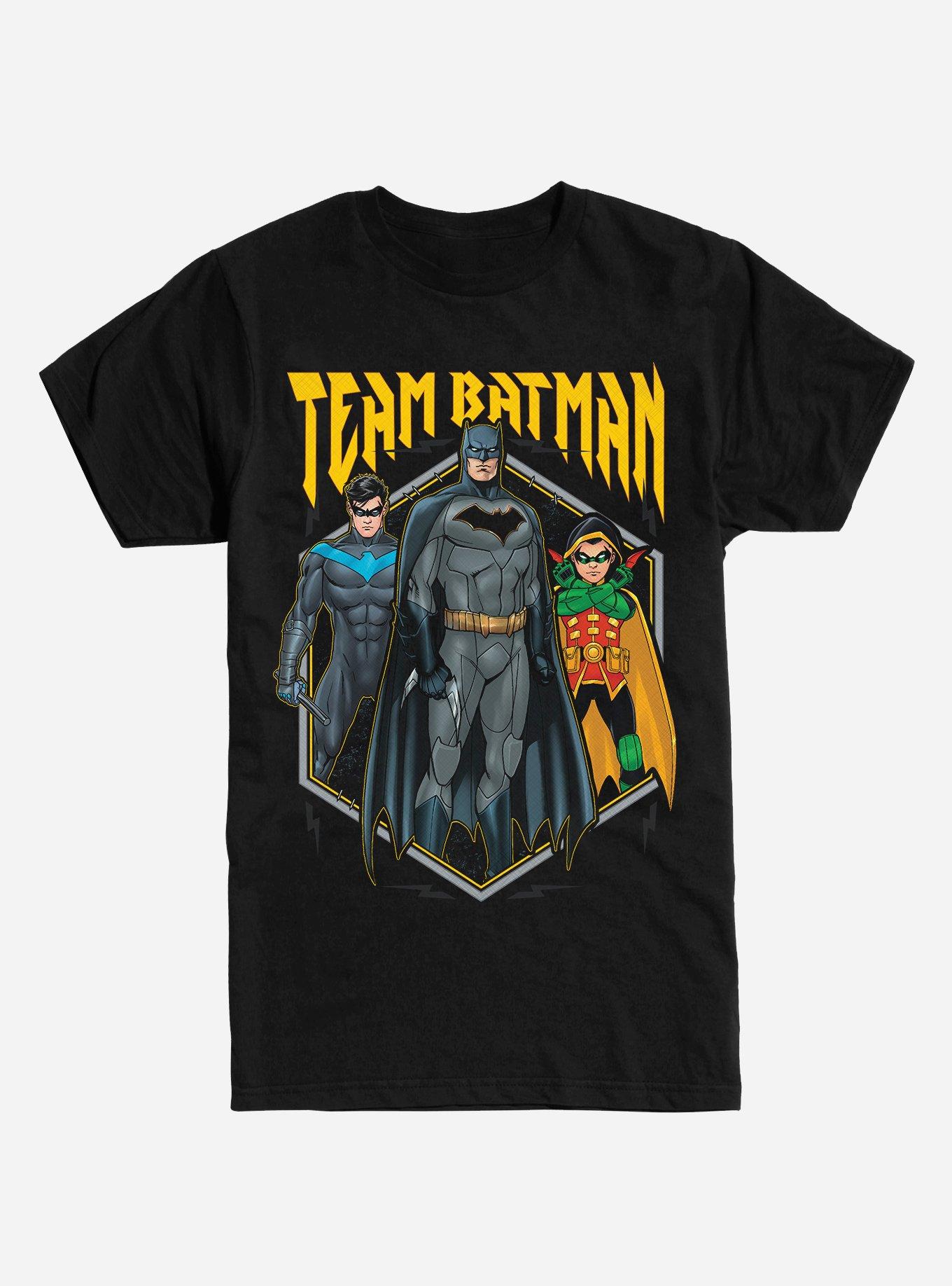 DC Comics Batman Team Nightwing Robin T-Shirt