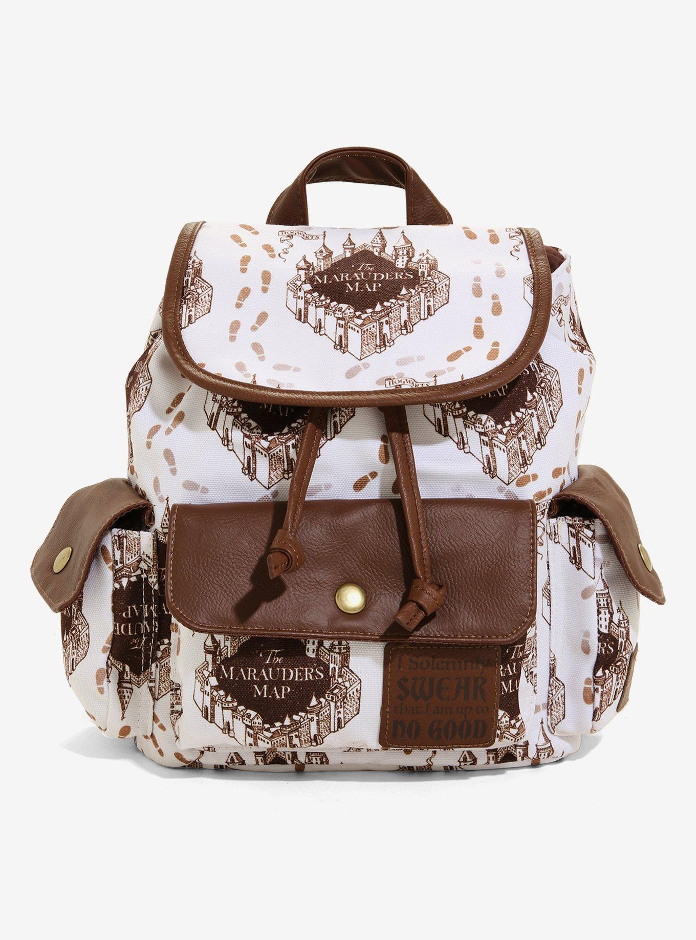 Harry Potter Marauder's Map Slouch Mini Backpack