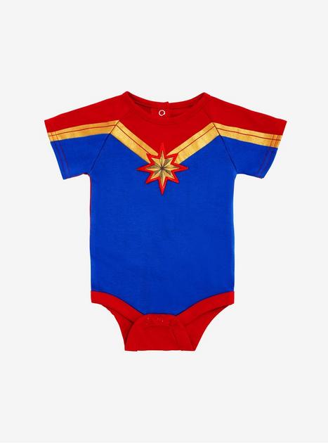 Marvel Captain Marvel Infant Bodysuit BoxLunch Exclusive BoxLunch - Main Image