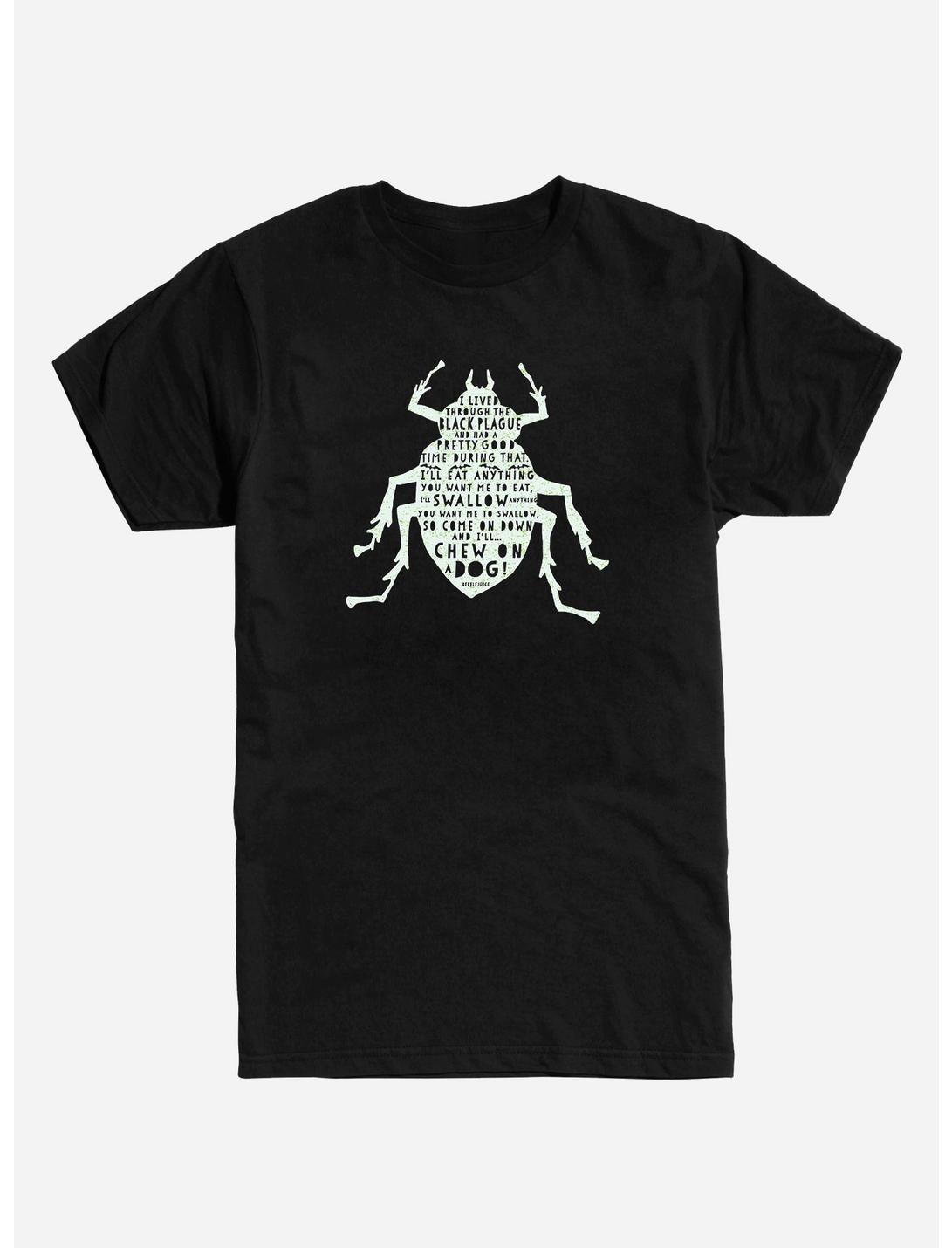 Beetlejuice Beetle Black T-Shirt, BLACK, hi-res