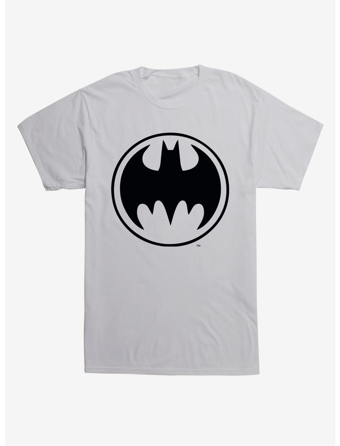 DC Comics Batman Round Logo T-Shirt, STORM GREY, hi-res