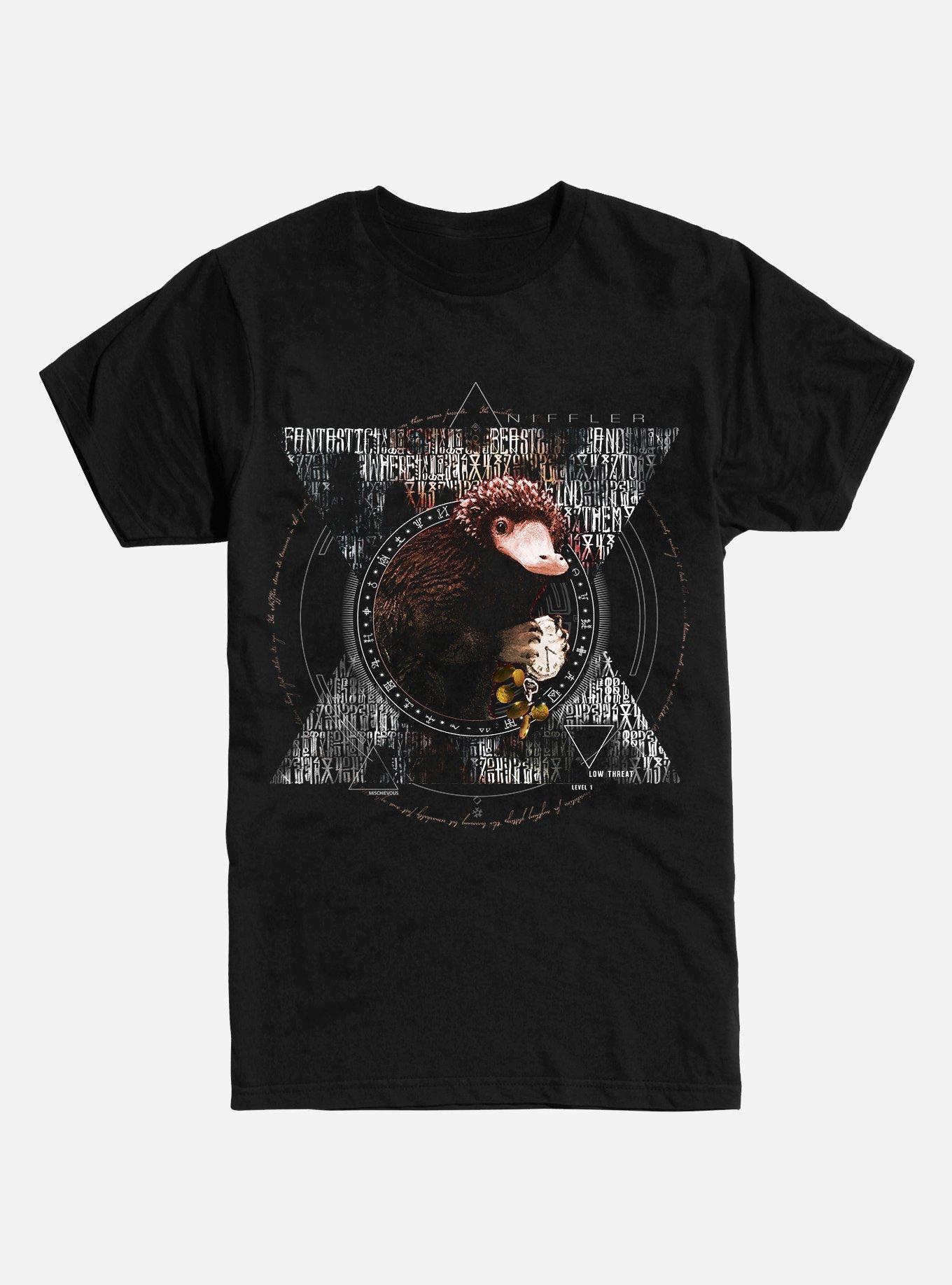 Fantastic Beasts Niffler Triangles T-Shirt, , hi-res